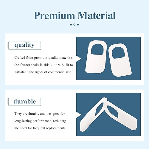 Miniatura 6 de Paquete de 2 juntas de sello de eje de barrena con número de pieza 26780.0000, ajuste perfecto para Bunn 32193-2 CDS-2, máquina de bebidas