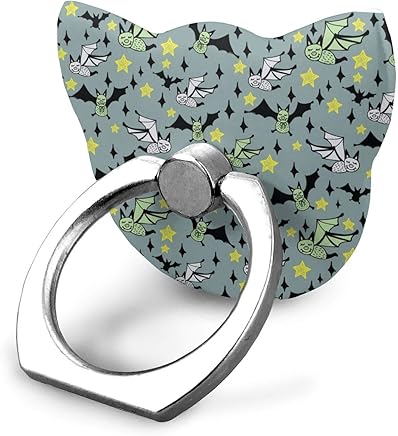 magic ship Cute Bats In Halloween Sky Ring Stand 360?Rotation Thin Universal Phone Ring Holder Transparent Finger Ring Tablets Cat Shape magic ship Cute Bats In Halloween Sky Ring Stand 360?Rotation Thin Universal Phone Ring Holder Transparent Finger Ring Tablets Cat Shape