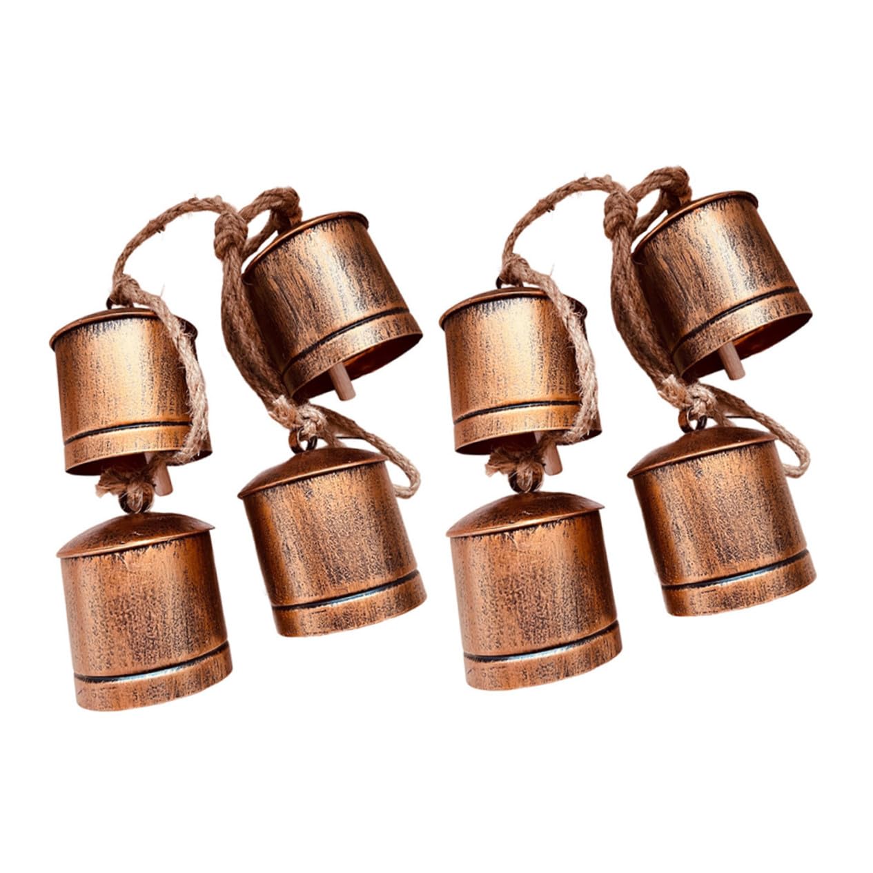 Cloche de vache décoration suspendue vintage pour sublimer un jardin vide