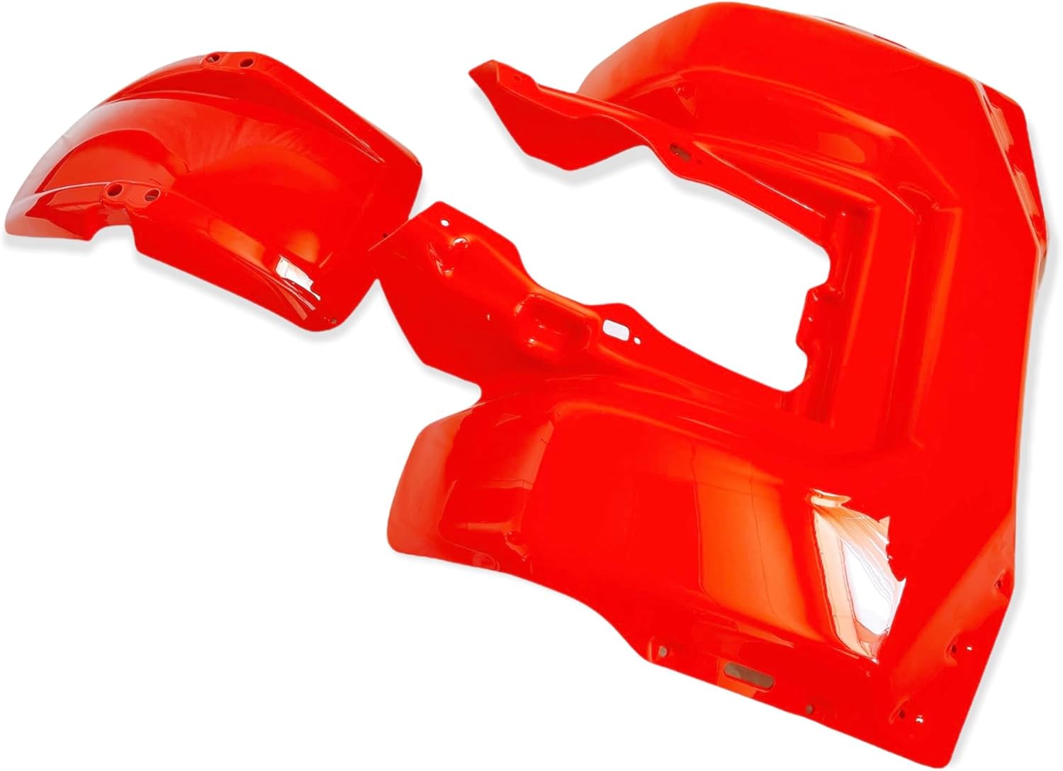 INC FOR HONDA ATC200S ATC 200S 200 S 84-86 RED PLASTIC FRONT & REAR FENDER TPO PLASTICS