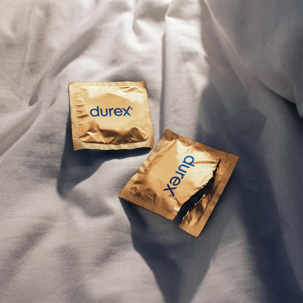 Durex No Latex, Preservativi Senza Lattice, 96 Preservativi, 16 confezioni da 6 Profilattici