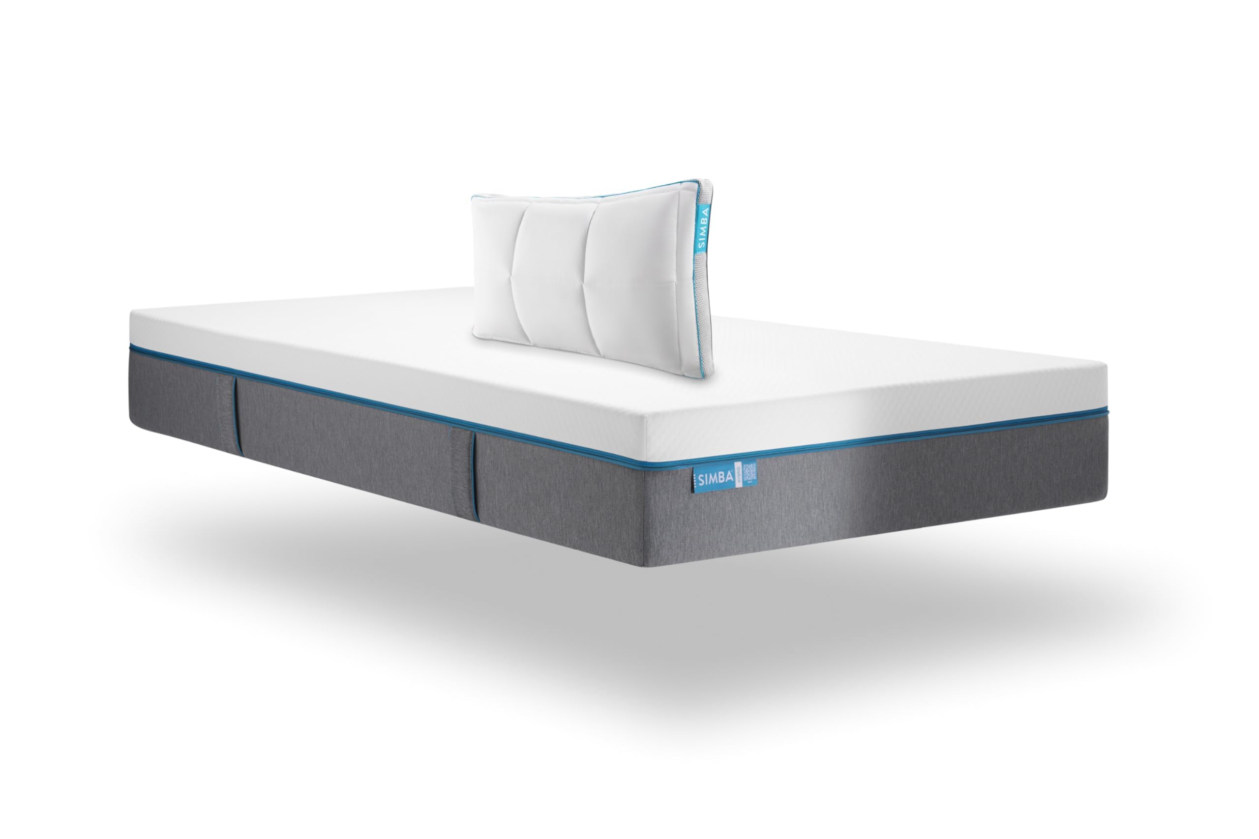 Simba Hybrid Original Mattress Bundle – EU Single 90 x 200cm | Includes 1 x Hybrid Pillow | 200 Night Trial