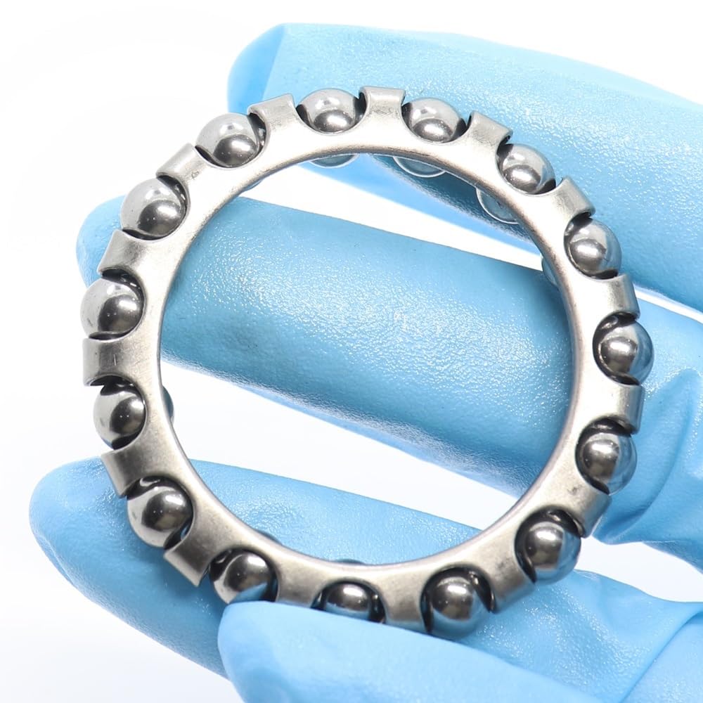 WTEPNQQDI Caged Ball Bearings 44mm 8 PCS Electric Car Bowl Set Headset Crankshaft Pivot Retainer Steel Oversize 15 Balls Bearing 44 mm