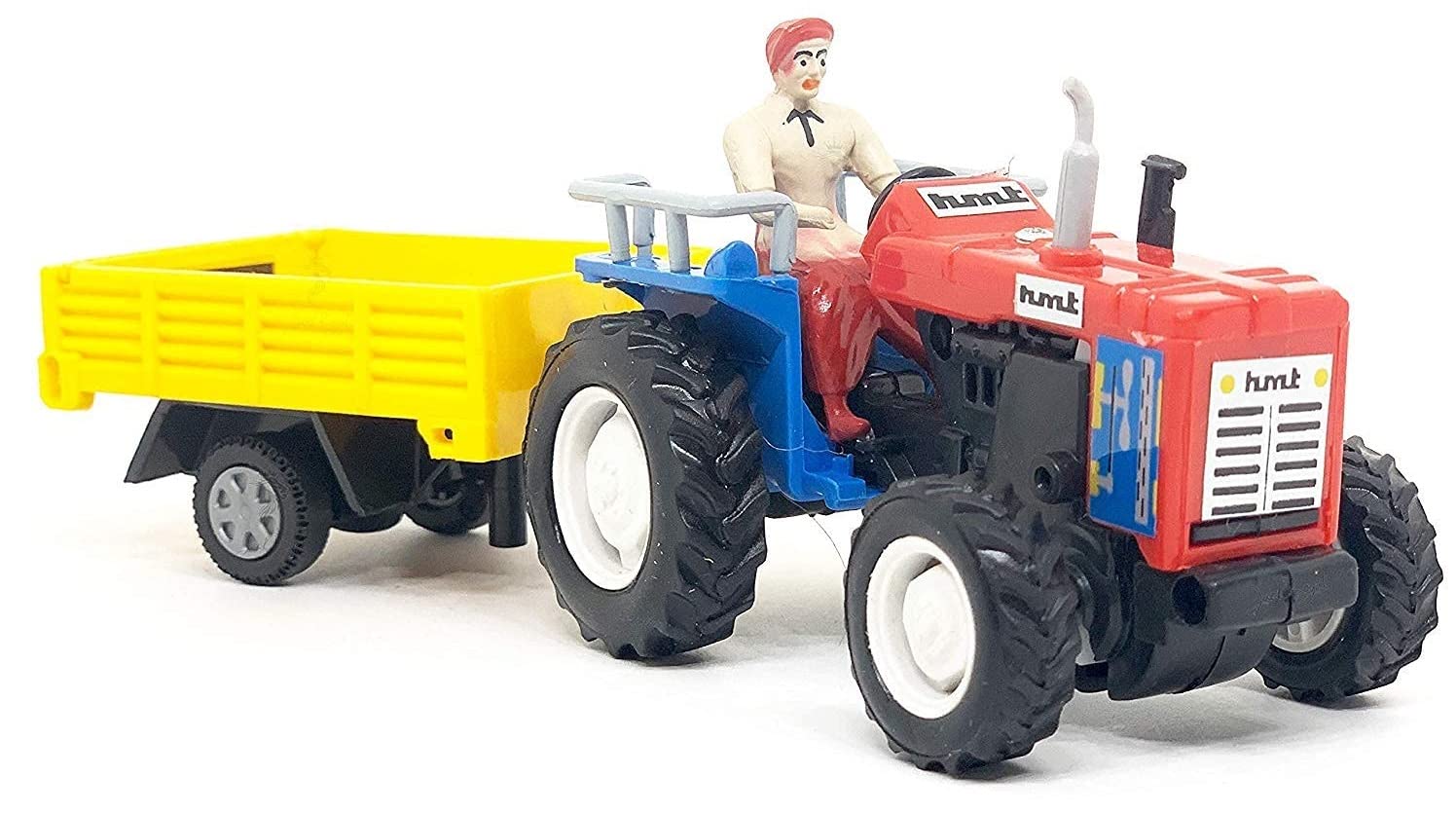 Online Collections Toys Trolley Tractor Toy, Made of Non Toxic Plastic Pull Back Action - No Battery Required, Small Size Around 15 CM, Weight 100 Grams, with Soft Edges, (Multicolor) (B09WVYBX92) Amazon Price History, Amazon Price Tracker