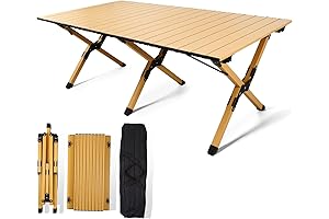 Roll-Up Picnic Table: Compact Comfort for Low-Level Dining