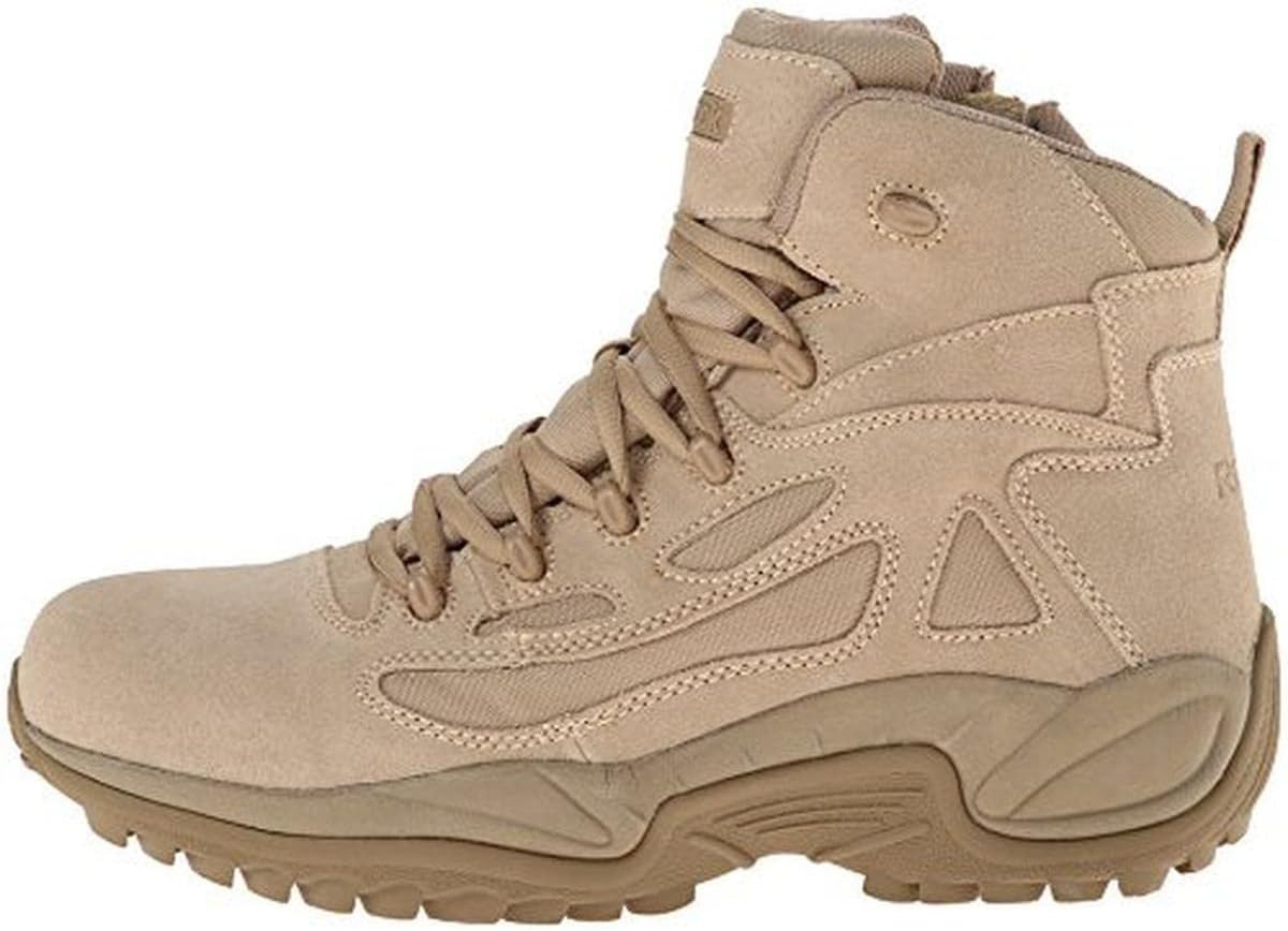 Reebok Work Men's Rapid Response RB8695 Safety Boot, Tan, desert tan, 28.0 cm