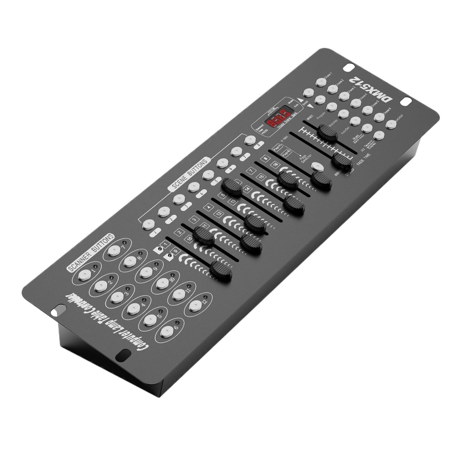 DMX Controller, 192 Controller DJ Equipment 512 Grand Console Stage Lighting for Par Light Moving Head Clubs Concerts