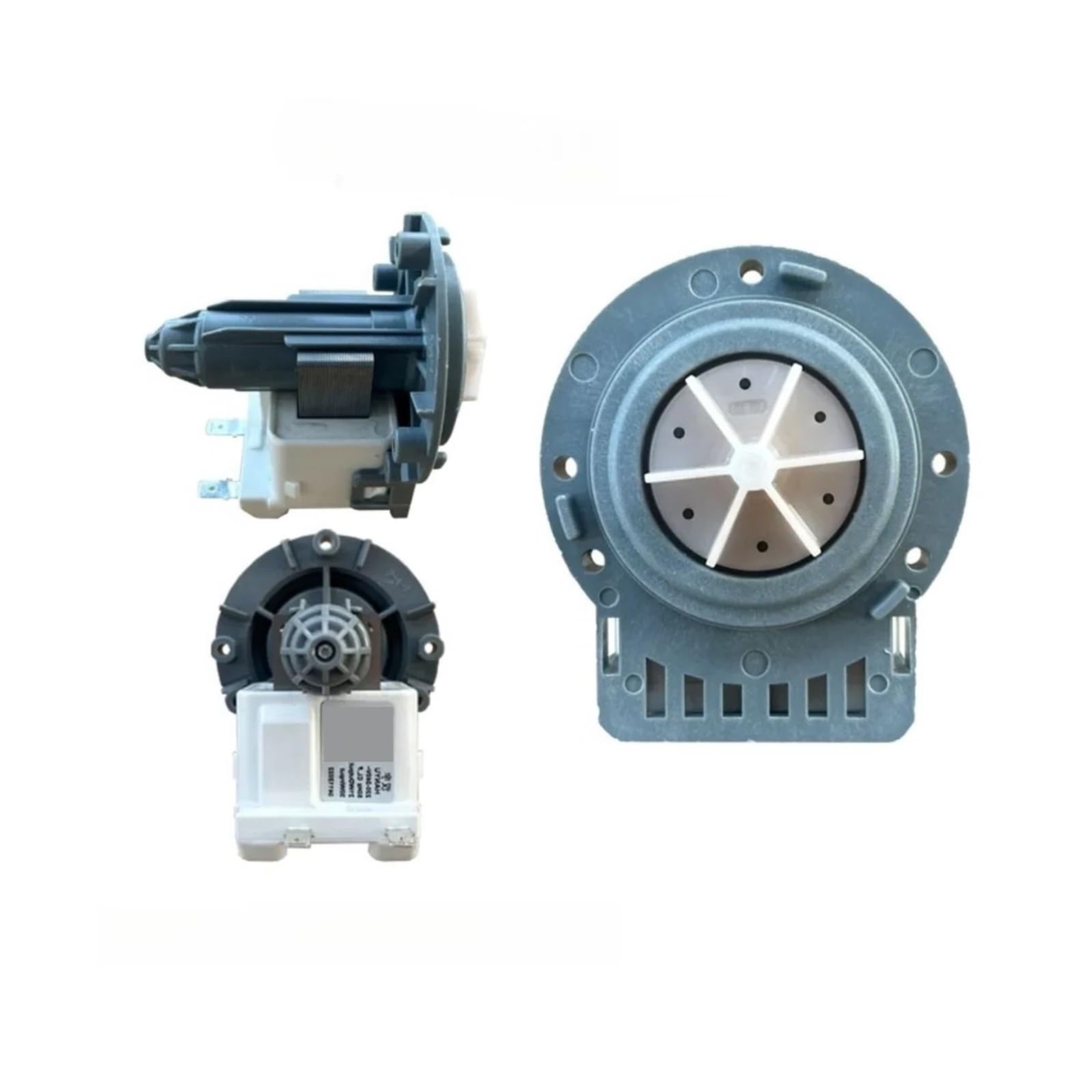Waschmaschinen-Ablaufpumpenmotor, Kompatibel for Midea, B30-6A 220–240 V, 50 Hz, Trommelwaschanlage, Entwässerungsteile