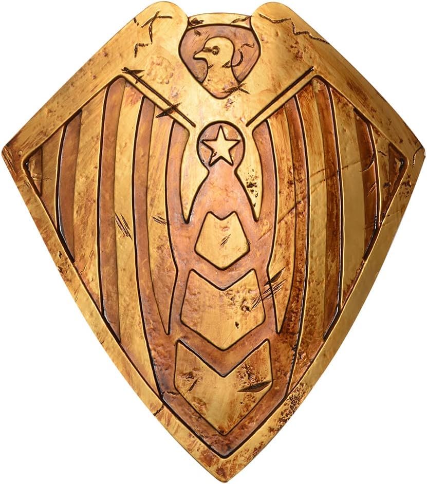 The Soldier Boy Wooden Shield - Superhero Roleplay Shield - Comic Cosplay Shield Replica - Soldier Boy Shield Pattern- Best for Gift