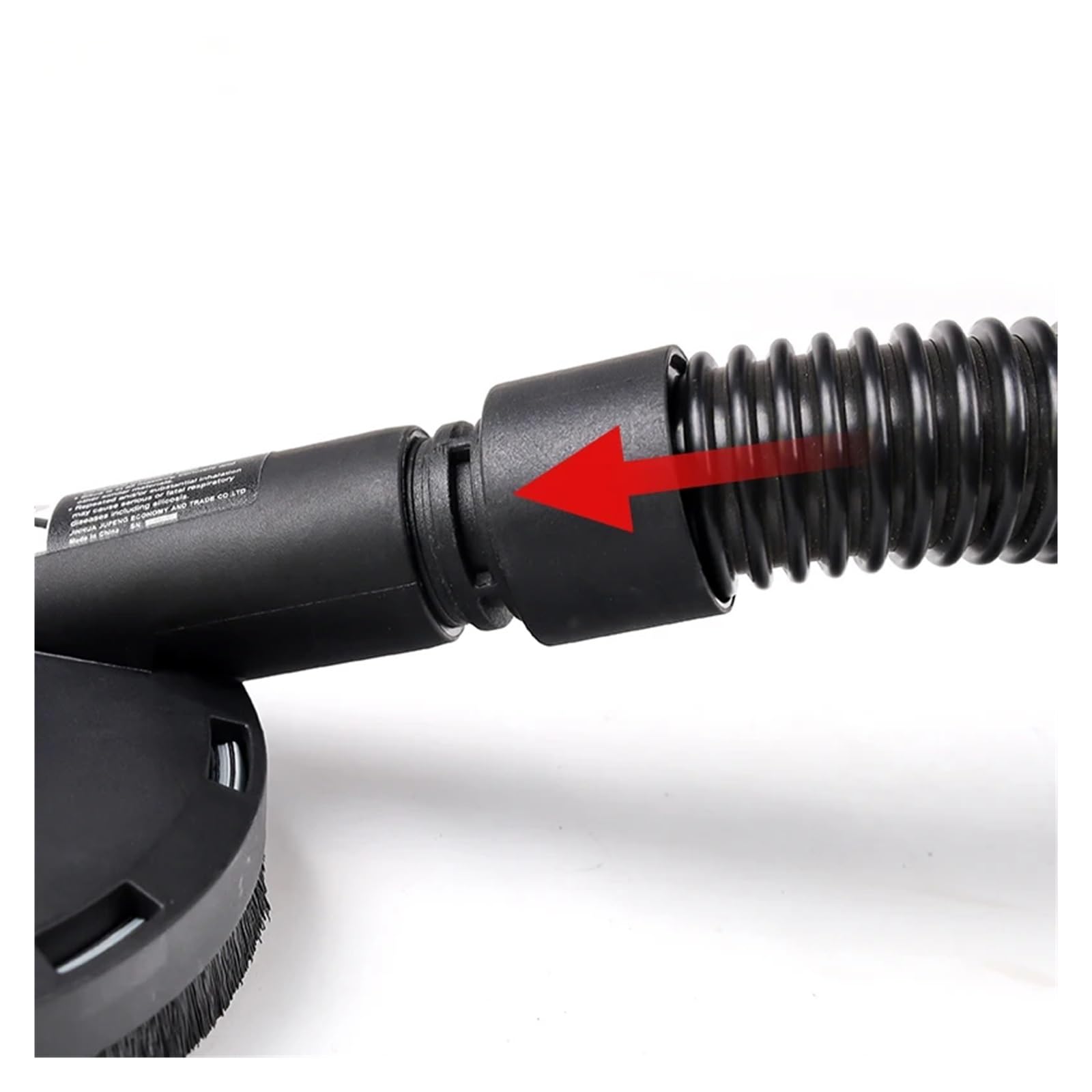 Osłona przeciwpyłowa do elektronarzędzi 180MM/ 7-calowa osłona przeciwpyłowa do szlifierki kątowej, odpylacz do betonu i kamienia, odpylacz GT119180C Przystawka do szlifierki kątowej