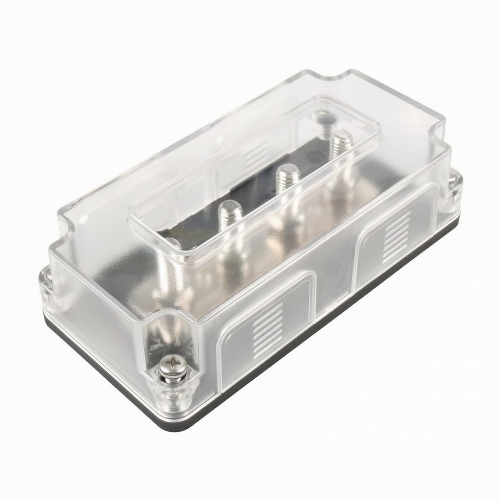 harayaa Colectora con Base PA66 Versátil Riel Alimentación Fácil Instalación Componen Eléctrico para Electricistas, Iluminación, 4 Formas Fila Única