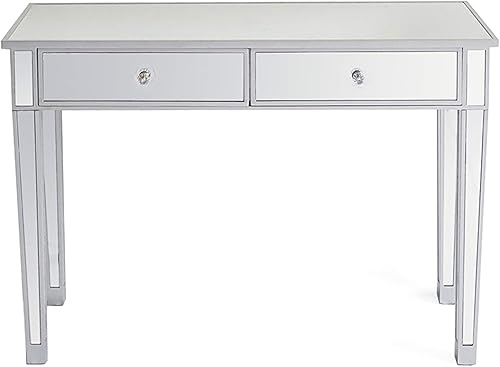 Miniatura 6 de Mesa de maquillaje con espejo para mujer con 2 cajones