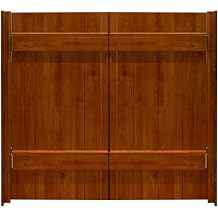 Saloon Doors Swinging Doors Cafe Doors Solid Wood Swing Door 31-61in Wide Bar Porch Entrance Swing Half Door Sturdy Cafe Swing Doors Auto Close Partition Door For Kitchen,Stairs,DoorwaysCoffee,53"