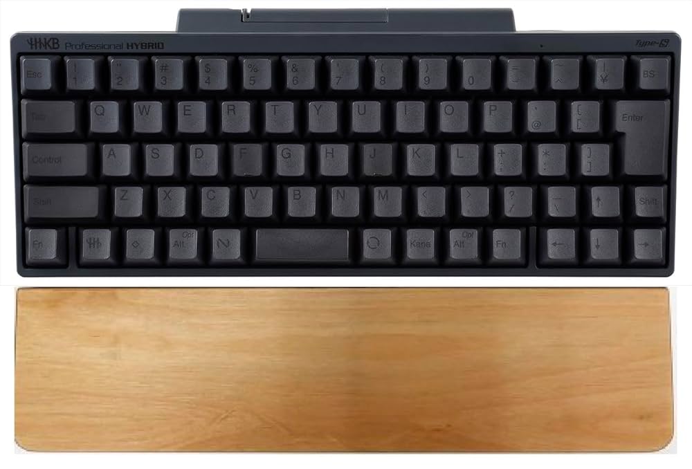 HHKB HYBRID Type-S 日本語配列 墨　振動吸収マット付き Amazon.co.jp: PFU キーボード HHKB Professional HYBRID Type-S