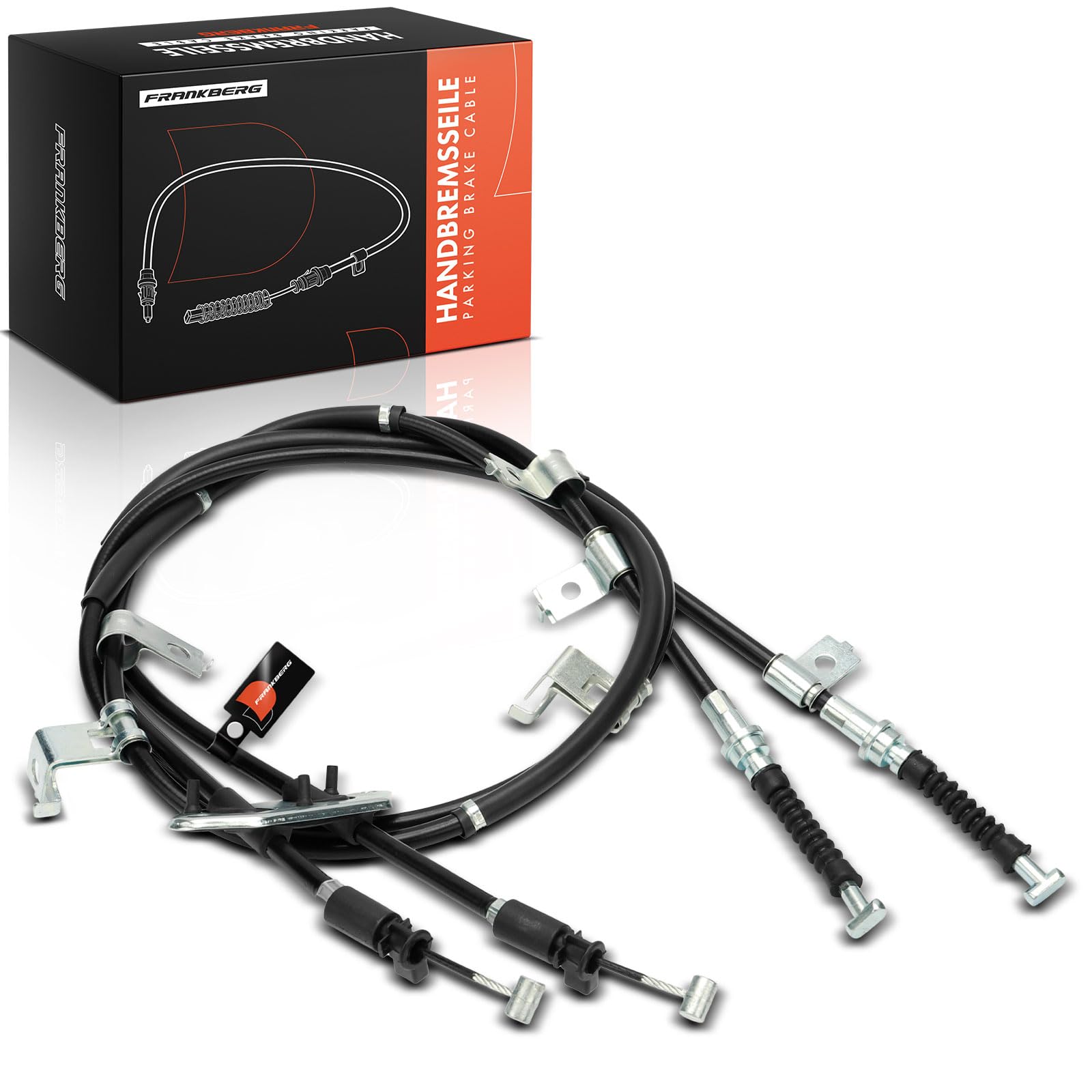 Frankberg Cable del freno de mano Trasera izquierda o derecha Compatible con 6 Touring GH 6 Hatchback GH 6 Berlina GH Replace# 50233,K18962