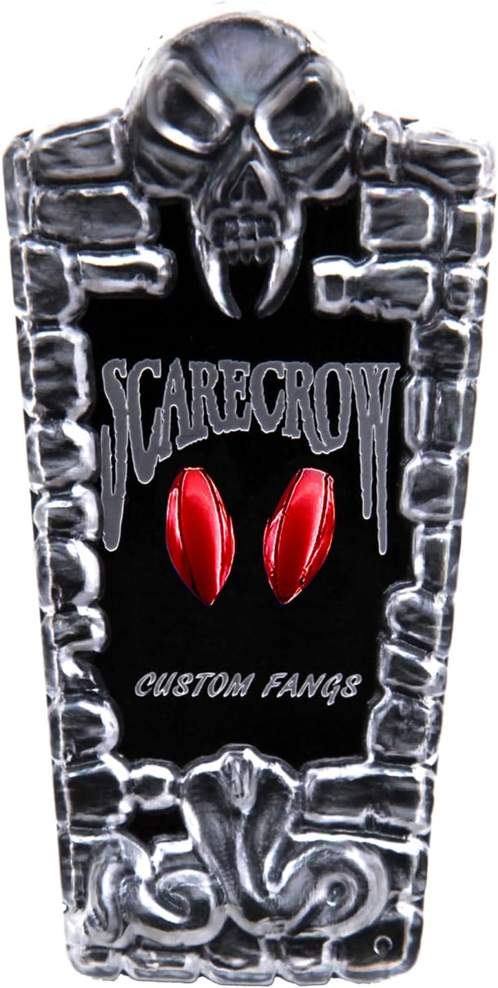 Scarecrow Glam Metallic Classic Deluxe Custom Fangs (Length 18mm)