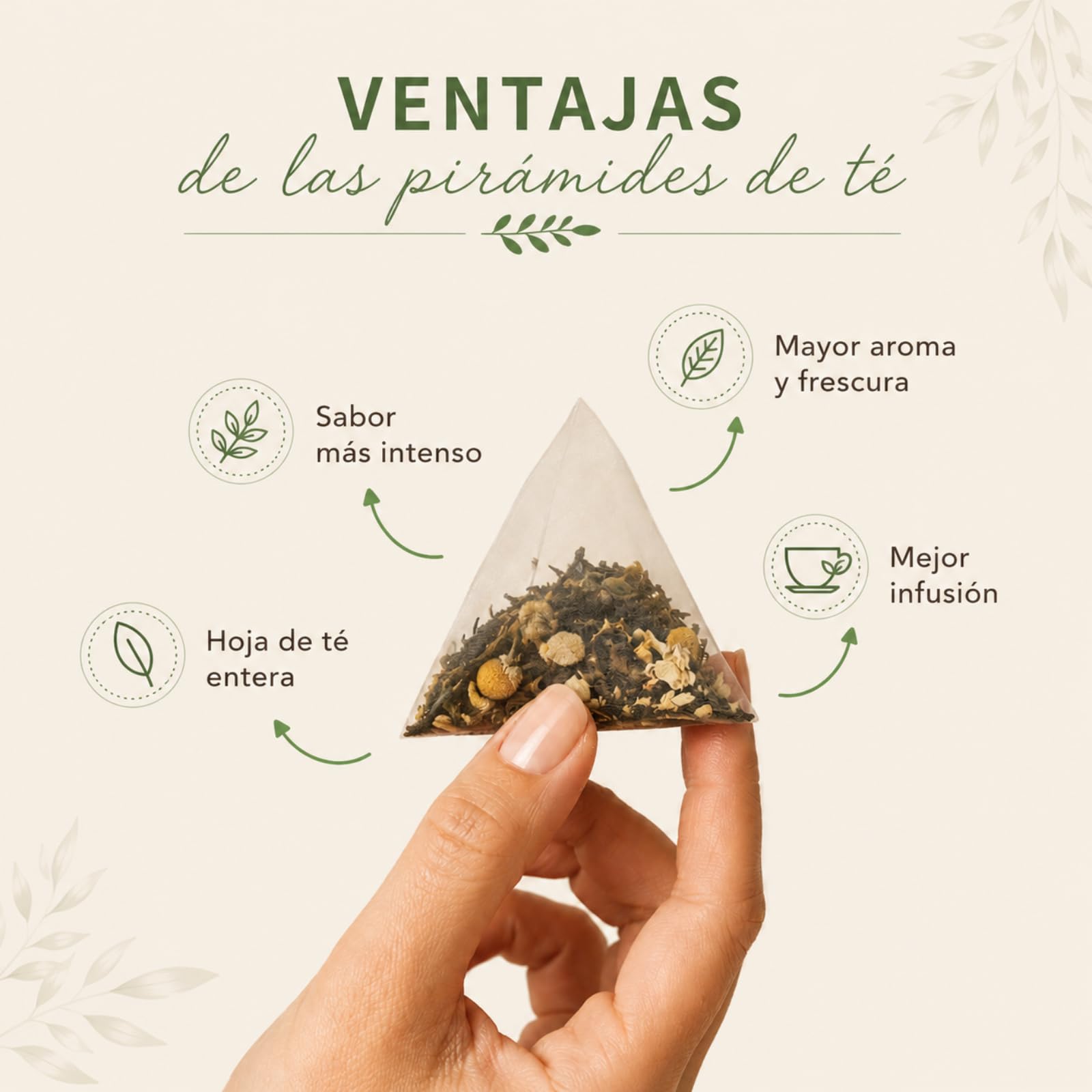 FUSIONATE, Té Rojo Cuerpo del Deseo, Delicioso Té Rojo con Fresa, Kiwi y Flor de Jamaica, Lata de 45 pirámides Bolsitas de Té, Infusión 100% Natural y Revitalizante