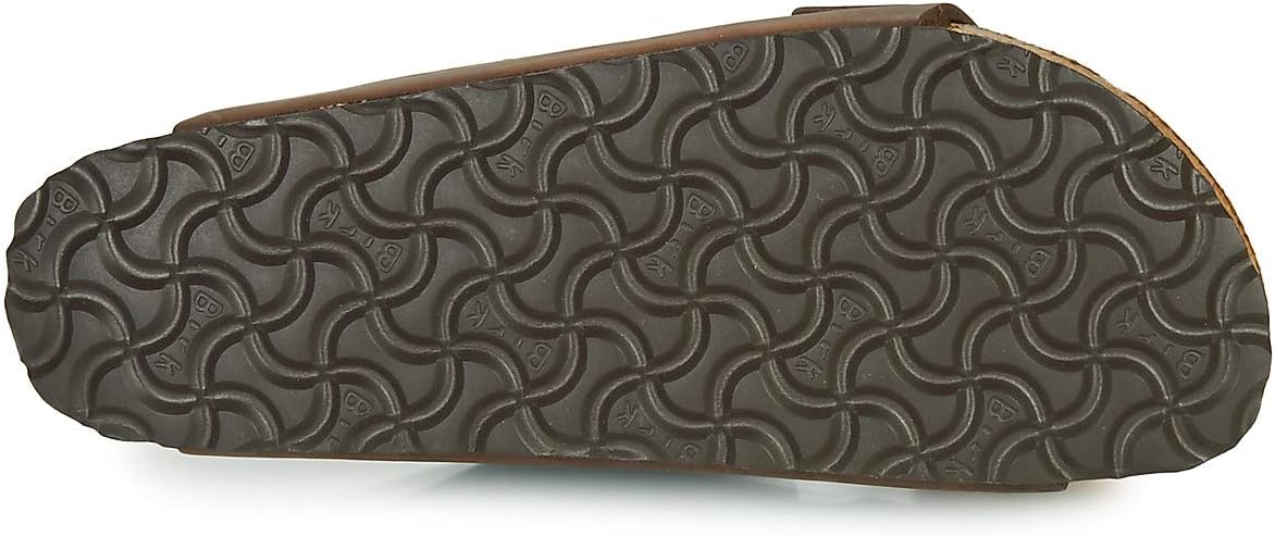 Birkenstock Unisex Arizona Soft Footbed Sandal, Habana Oiled Leather, 39 N EU/8-8.5 2A(N) US Women