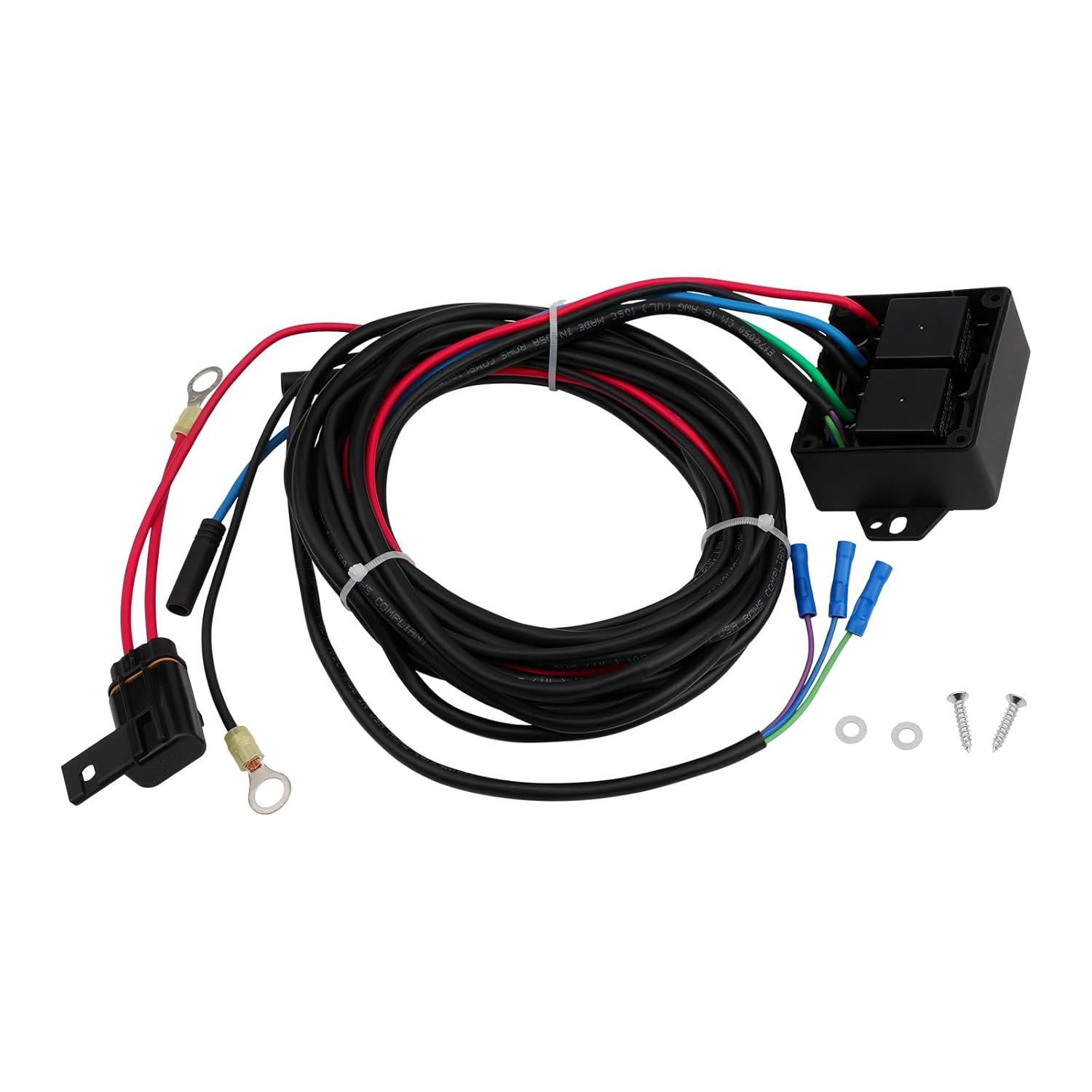 AHJRELAYKIT2DP Relay Harness Jack Plate Wiring Kit