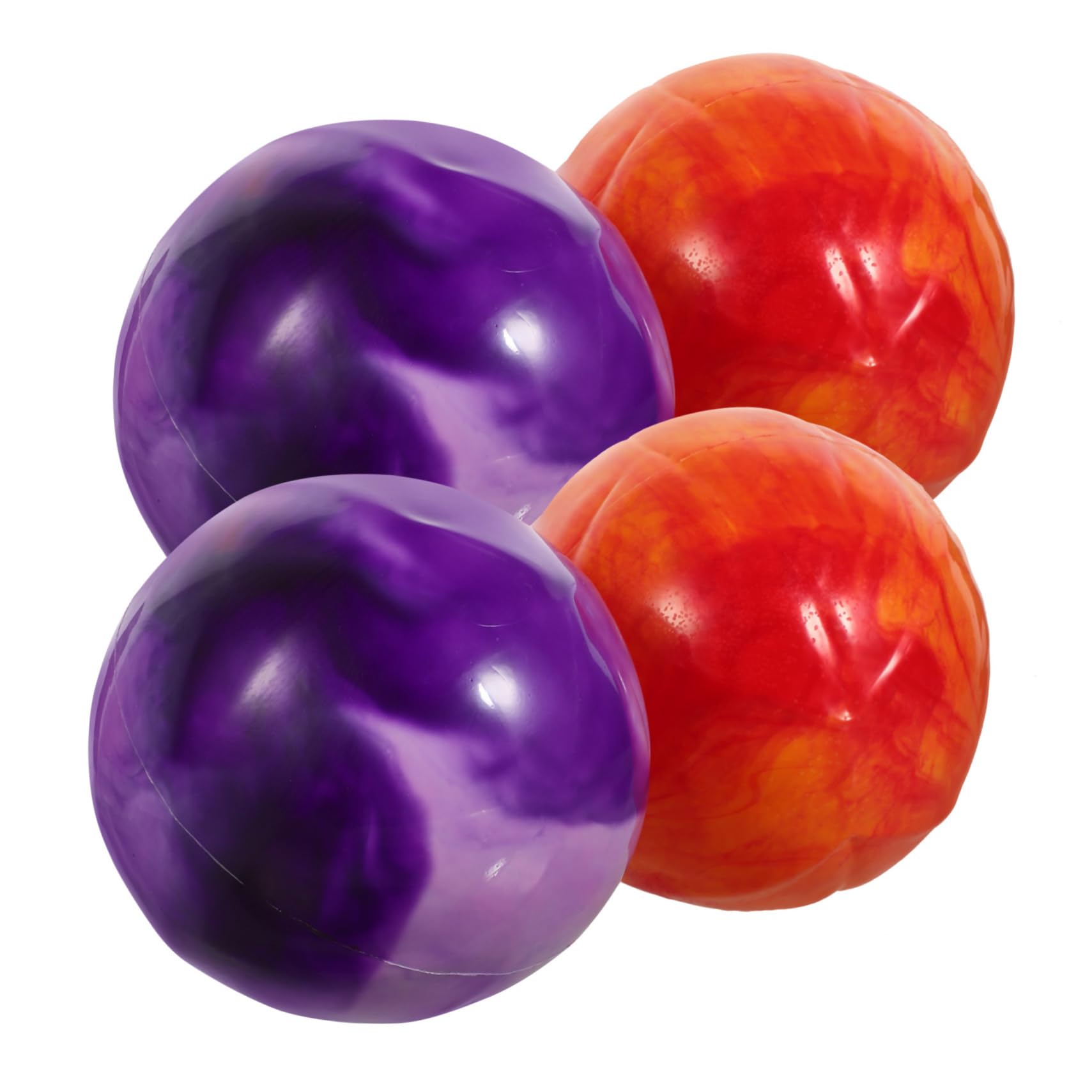 CORHAD 4pcs Inflatable Stretch Balls Colorful for Ball for Fun and Exploration Random Colors for Beach and Garden Activities Random Color