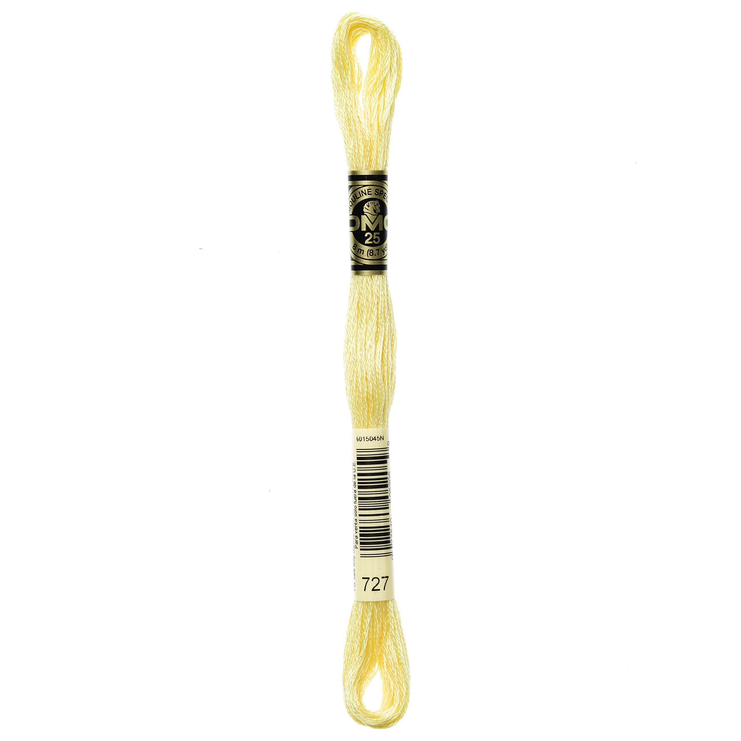 DMC 6-Strand Embroidery Cotton Floss, Very Light Topaz