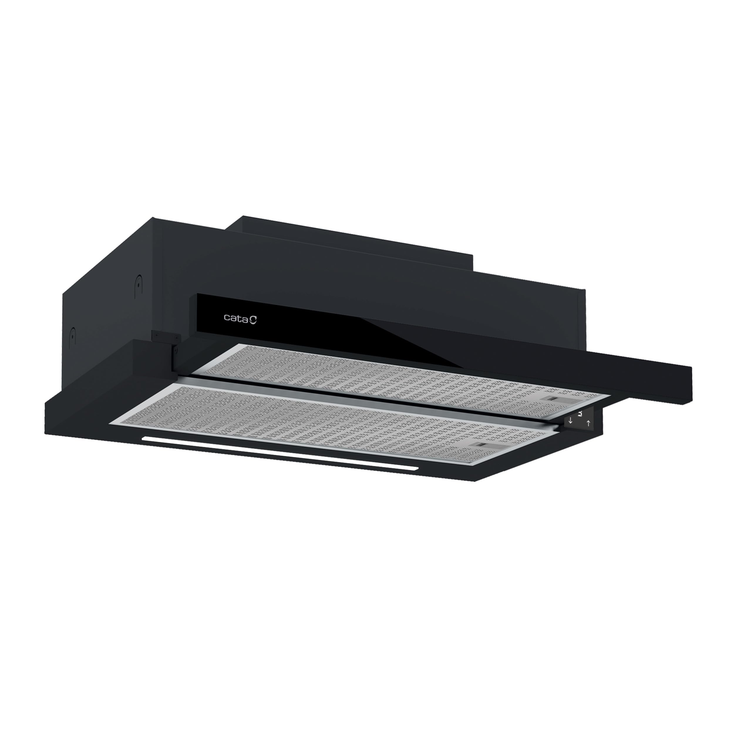 Cata Campana Extractora Telescópica TFH 6830 GBK 5+1 TURBO Motor Burshless Extra Silencioso Tira LED Fácil Instalacion y Limpieza Acabado Inox