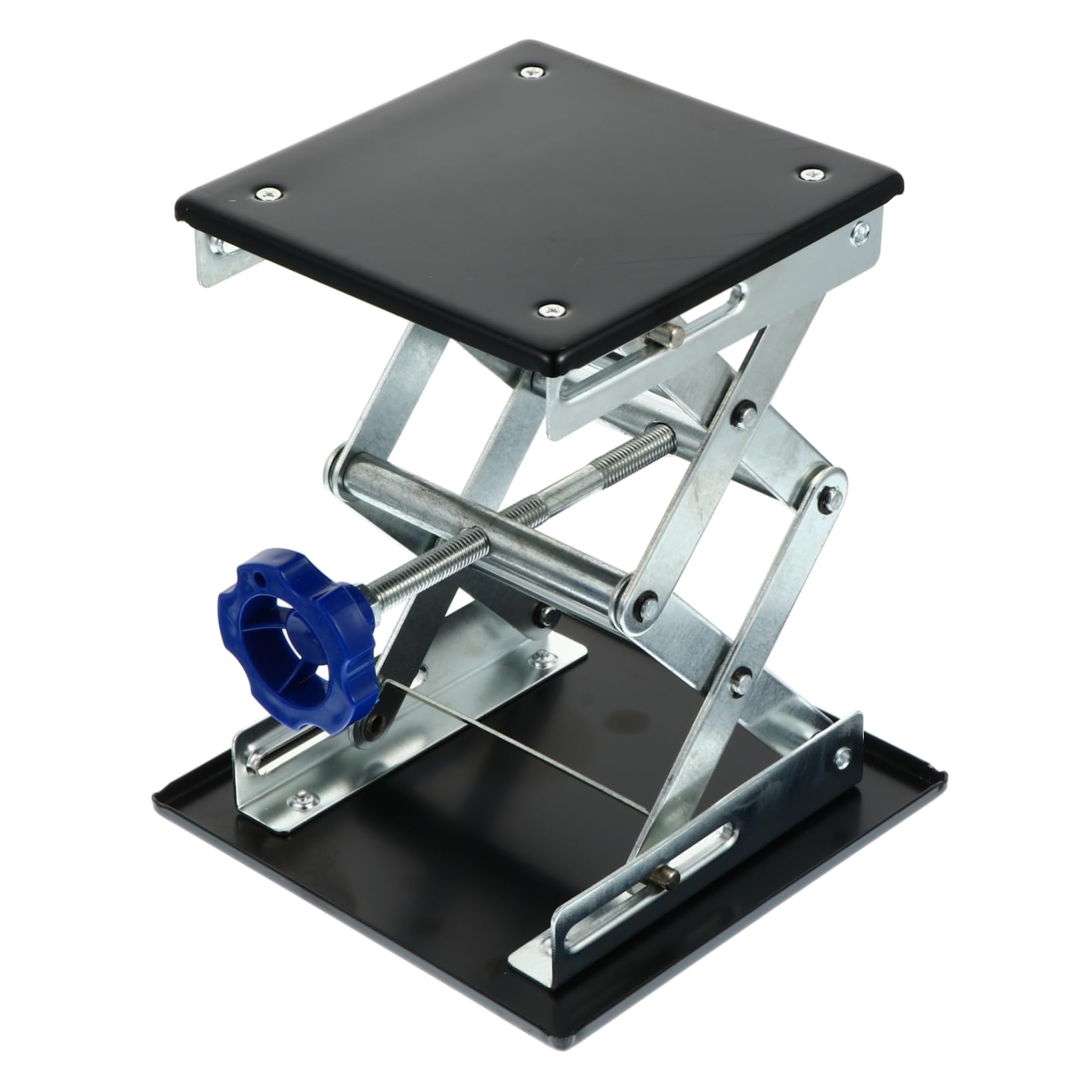 FUNOMOCYA 1pc Experimental Support Labs Stand Height Range Lifter Table Experiment Manual Lift Table Lab Lift Table Laboratory Lifting Platform Lab Jack Stand Work Platform Black Iron