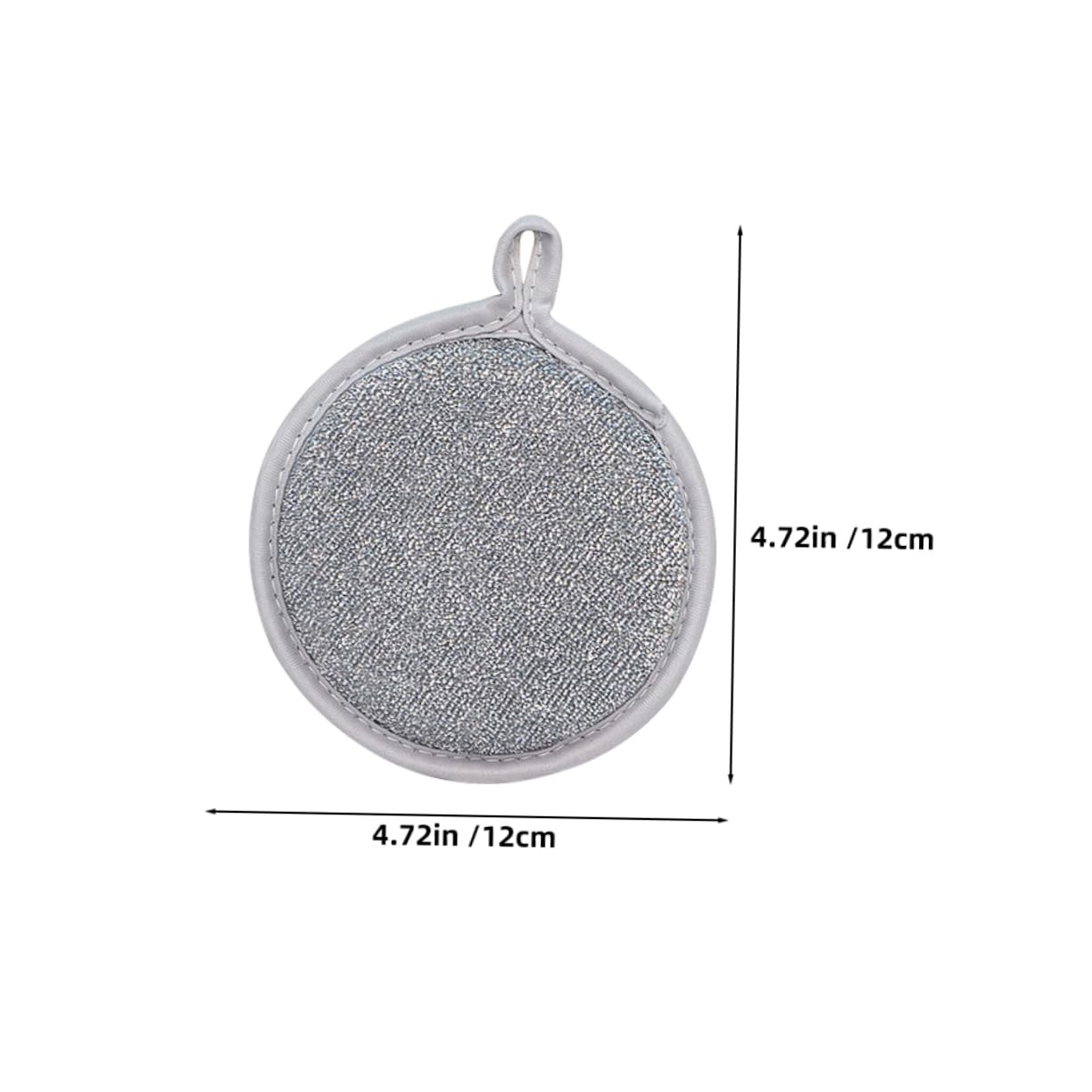 Vaguelly 10pcs Dish Washing Sponges Kitchen Scrubbers Non Scratch Loofah Sponge Block