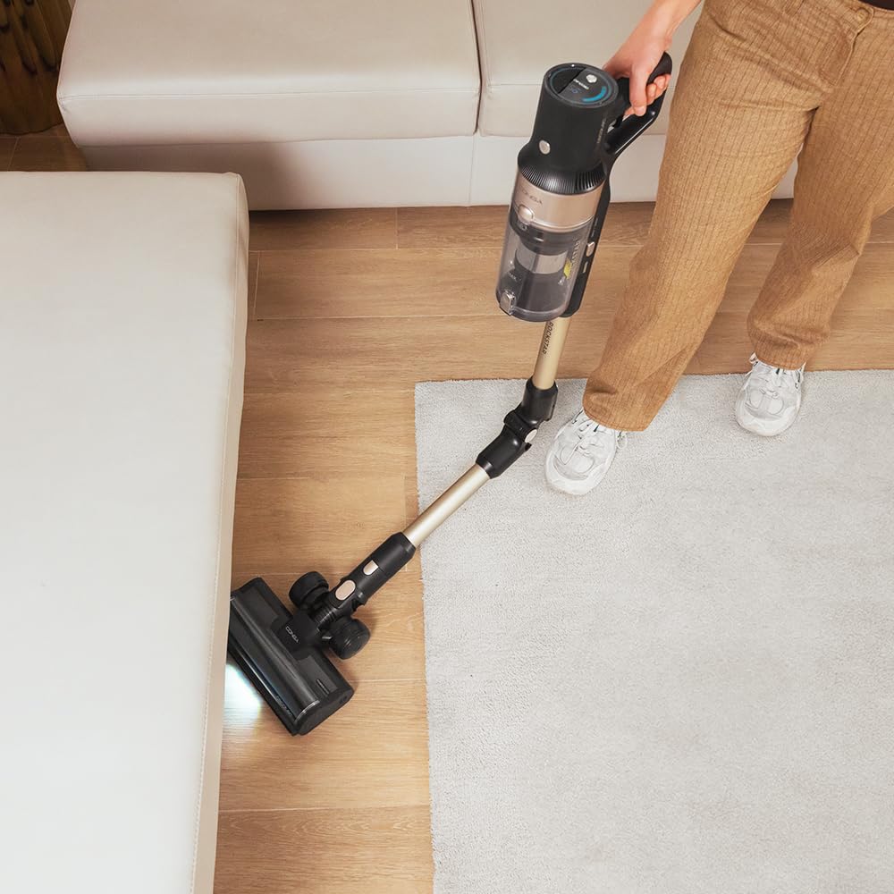 Cecotec Odkurzacz bezprzewodowy Conga Rockstar 5500 Hurricane Station Flex. Bezprzewodowy odkurzacz samoczynnie opróżniająca się podstawa, moc 220 AW, 700 W, żywotność baterii 90 cali, technologia