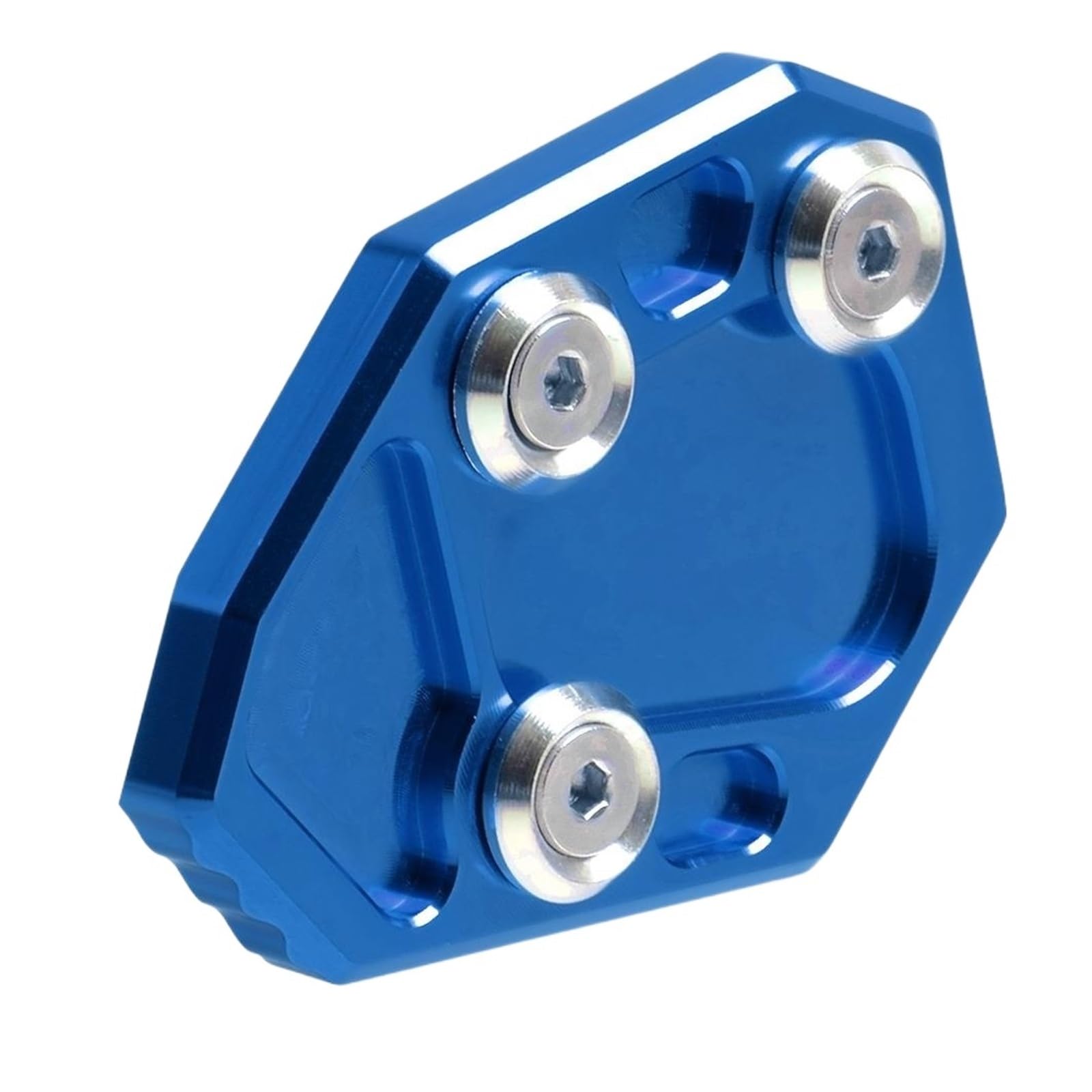 Extension Pour Béquille Latérale De Moto – Plaque D’élargissement En Aluminium CNC Noir – Universelle Et Antidérapante - 3