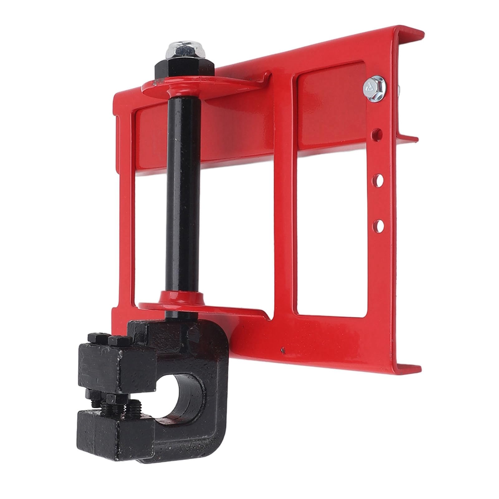 Guía de molino de motosierra Vertical, Mini aserradero portátil, accesorio de motosierra, corte guiado para constructores, carpinteros, Material de hierro, 200x145mm (Roja)