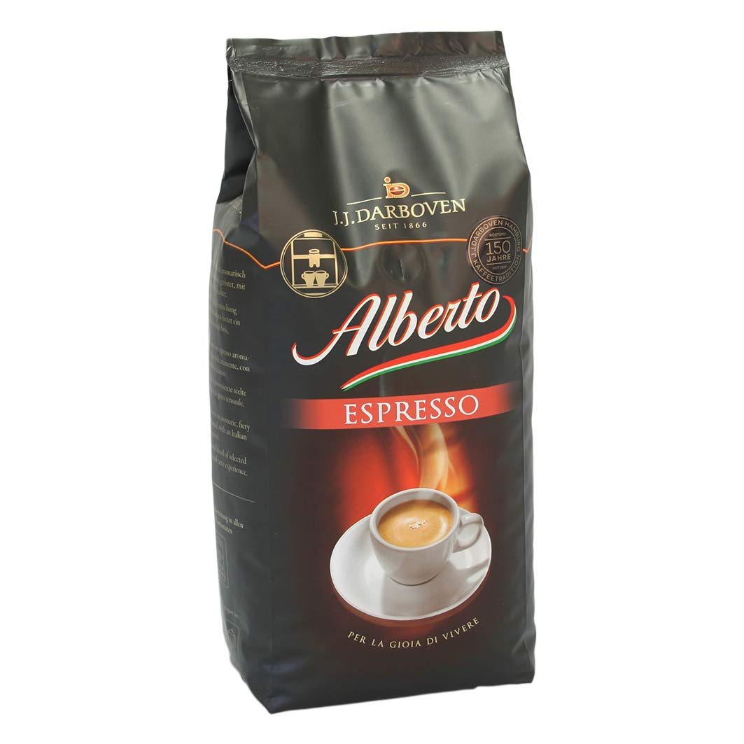 4 x Darboven Alberto Espresso ziarna espresso 1 kg