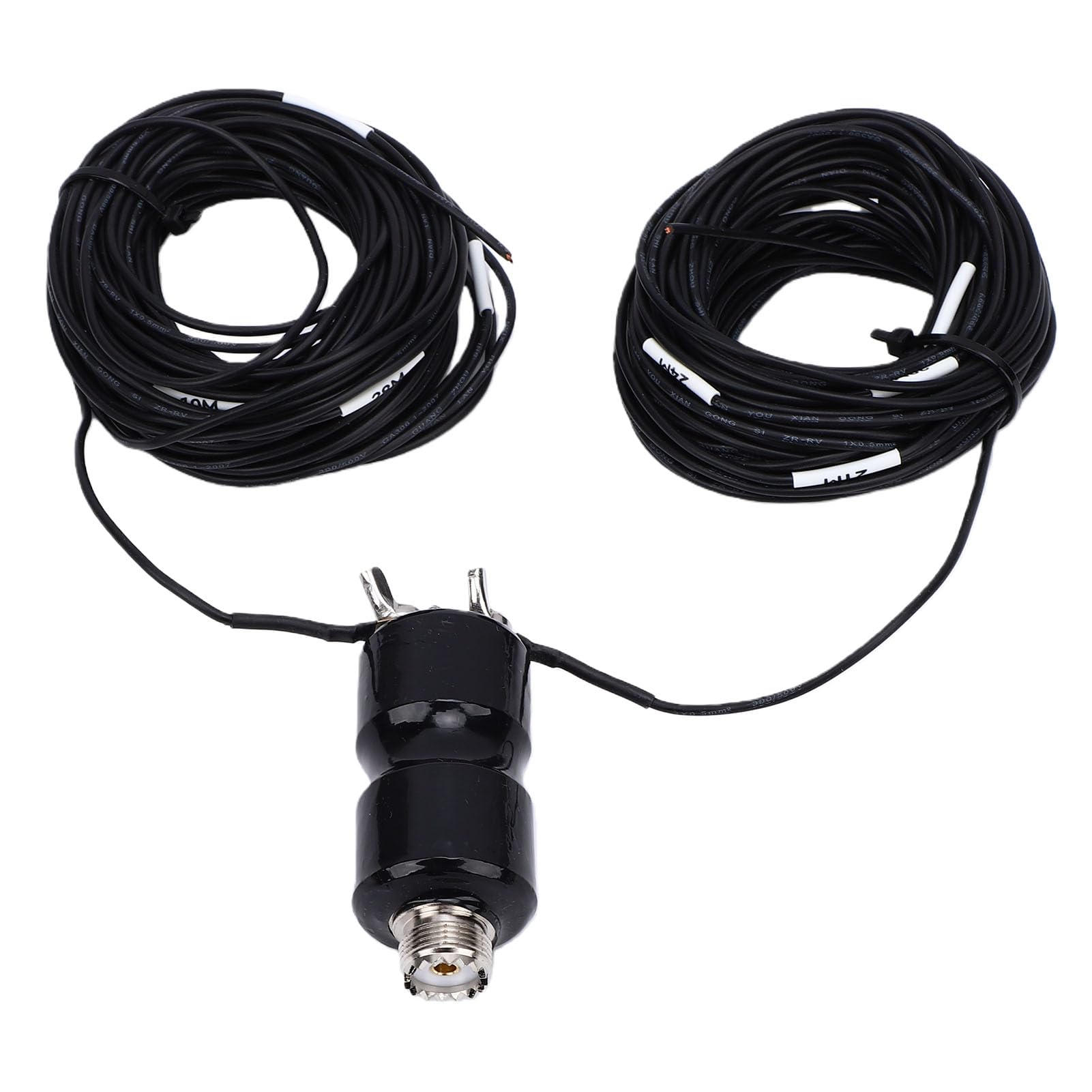 Bewinner Antenne Demi Onde Extremite Alimentee, 50MHz, pour Utilisation
