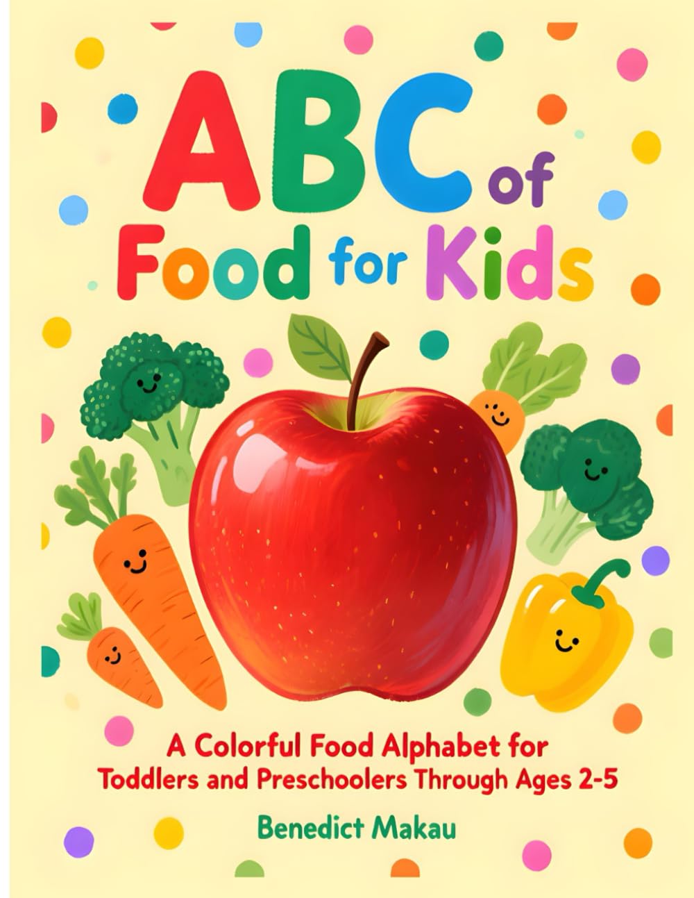 ABC of Food for Kids: A Colorful Food Alphabet for Toddlers and Preschoolers Ages 2–5