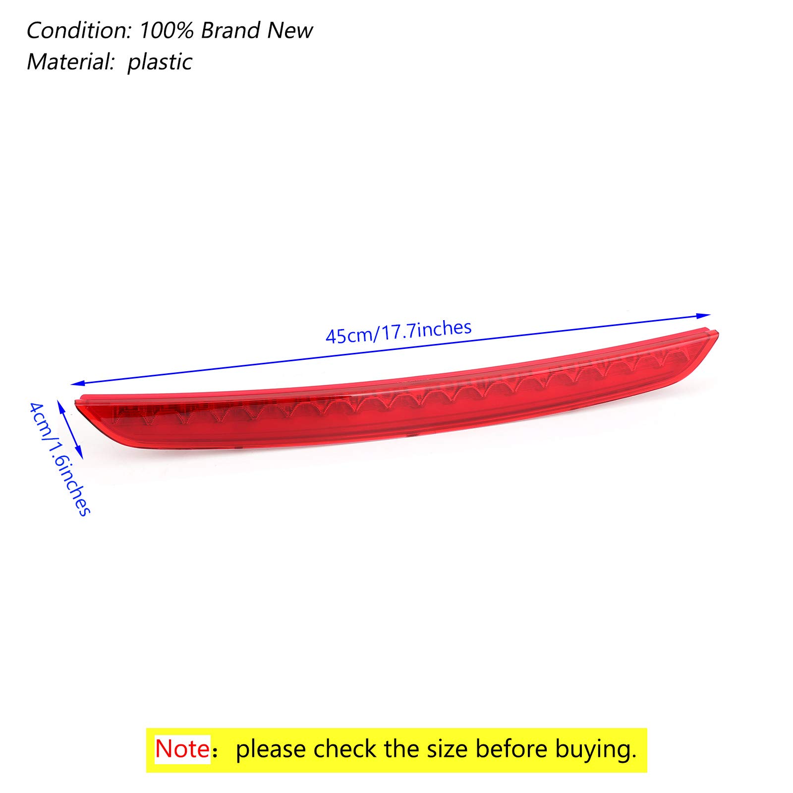 MAD HORNETS LED Third 3rd Brake Light 8J0945097 Rear LED Third 3RD Brake Light Stop Lamp for A-u-d-i MK2 TT 2007-2014