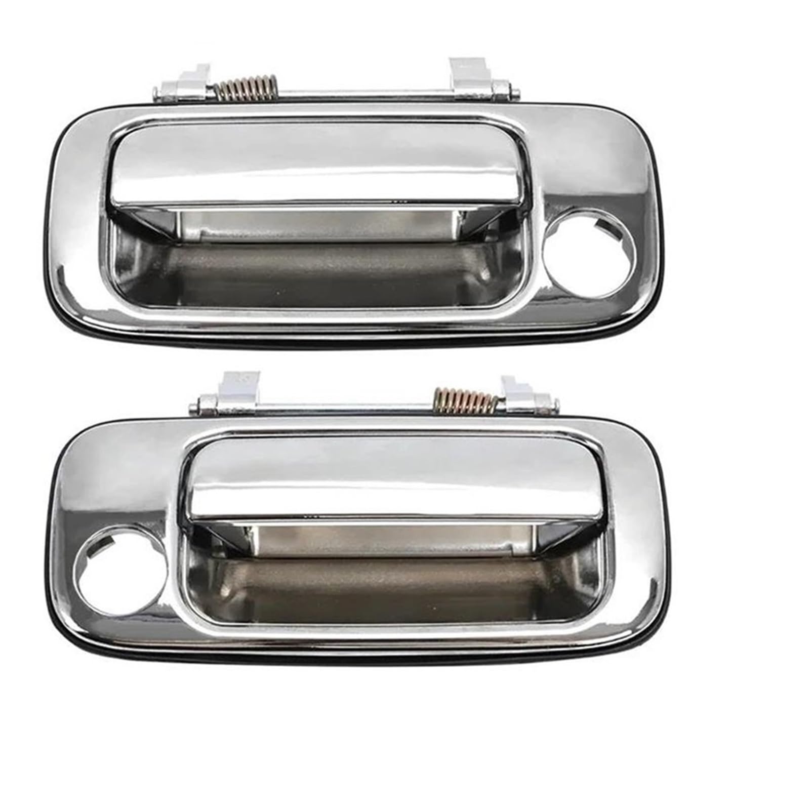 NVNZMFPPW Car Outer Front Rear Handle Exterior Door Handle for Toyota for Land for Cruiser 80 LC80 FJ80 4500 1992 1991-1997 1993 6923060010 6924060010(1 Pair Front)