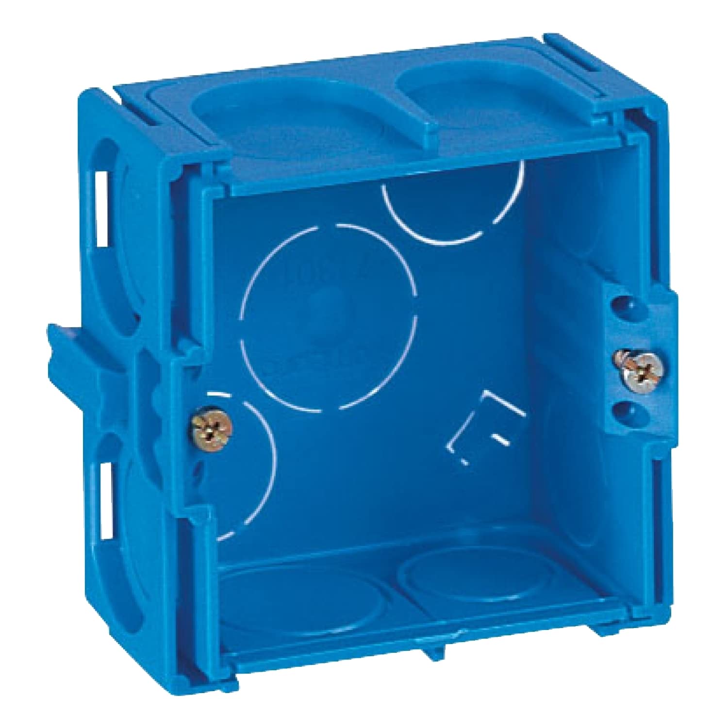 Schneider Electric - Modulo - boîte carrée - 1 poste - P50mm - entrées 2xØ20 + 2x25 + 4xØ20/25mm - ALB71302