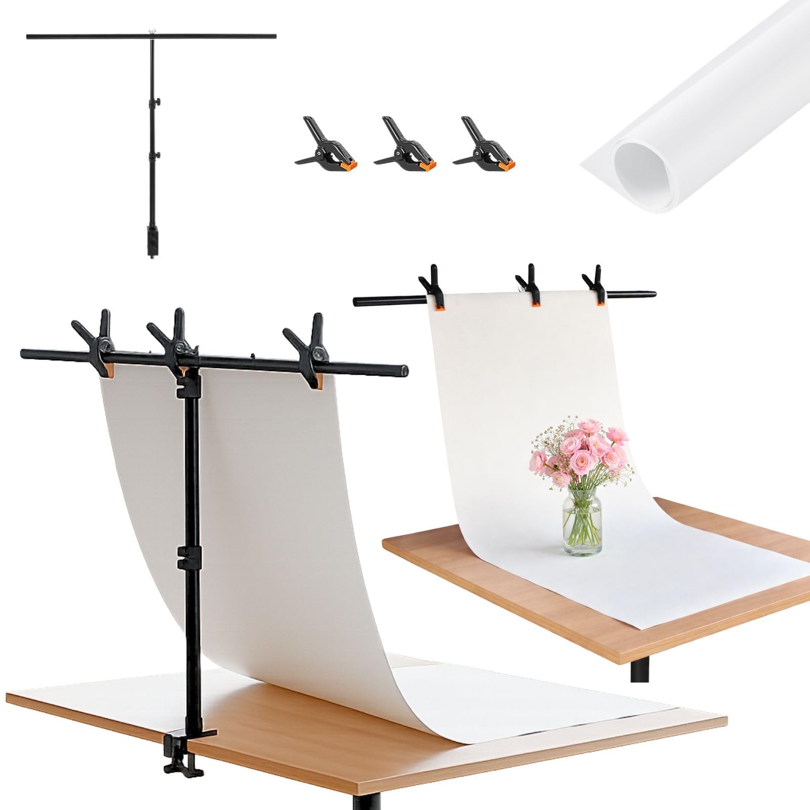 Amazon | プロペット PROPET 背景スタンド幅100cm 高さ36～90cm調整