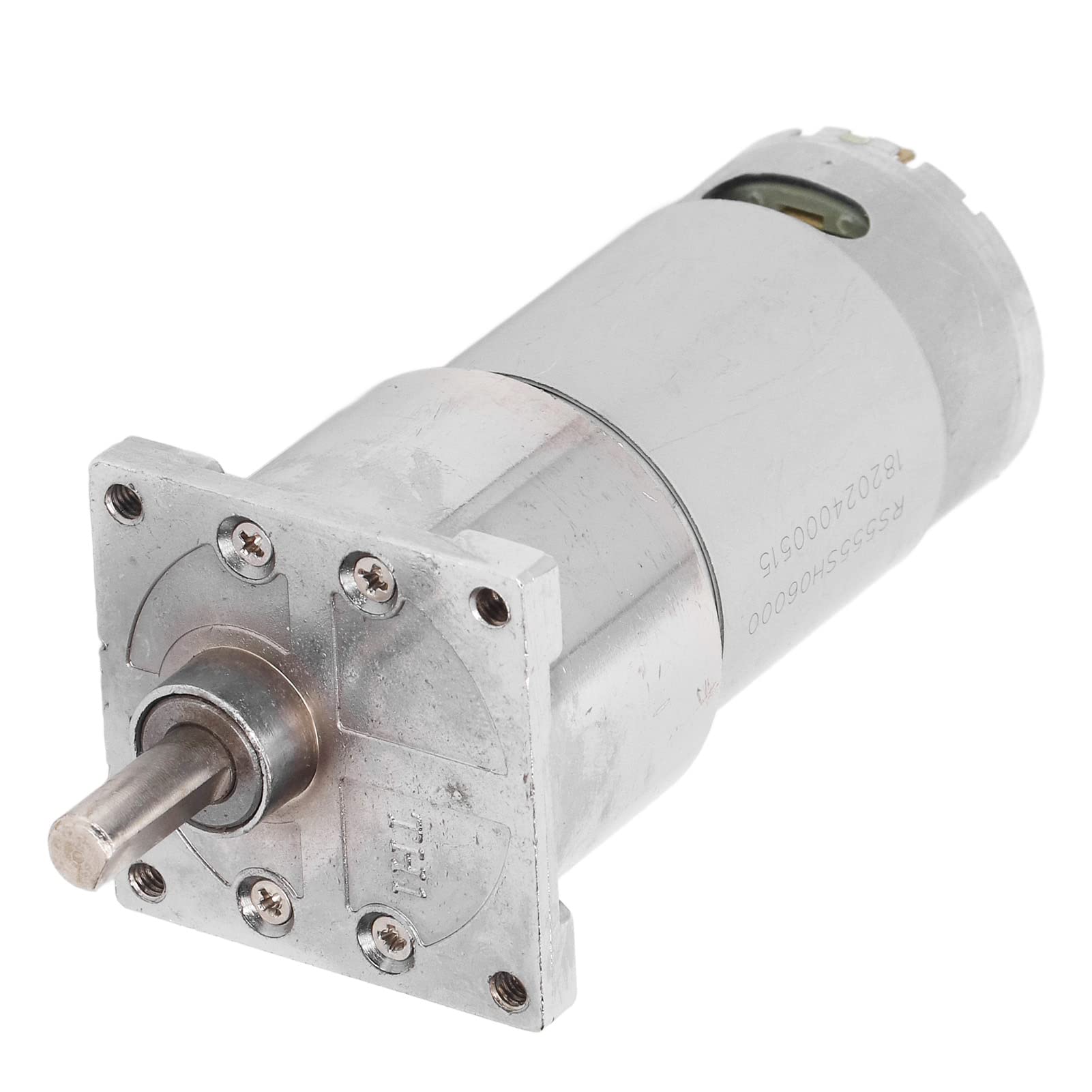 Moteur à réduction de vitesse CC autobloquant avec bobine laiton