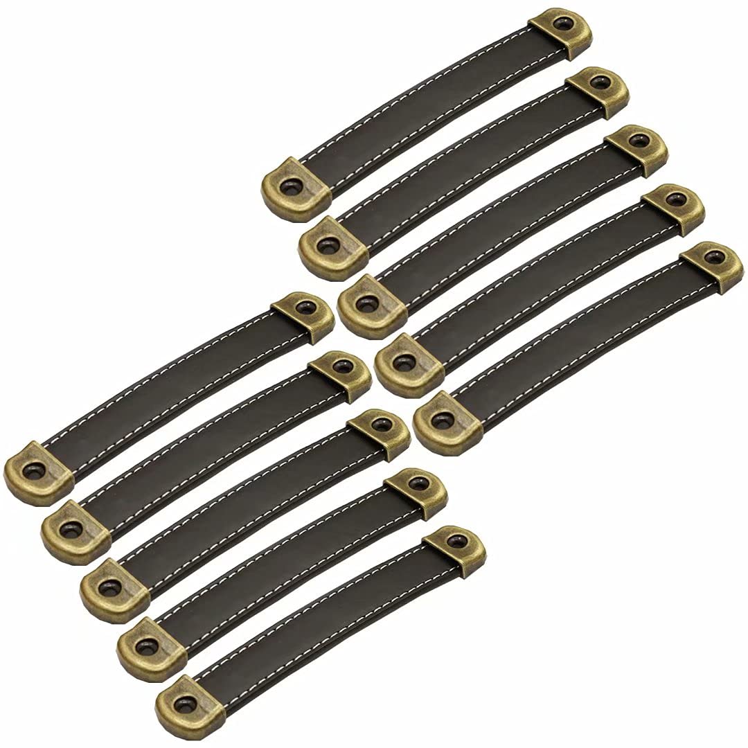 Poignée de porte simple en cuir souple pour remplacer vos vieux boutons de tiroir