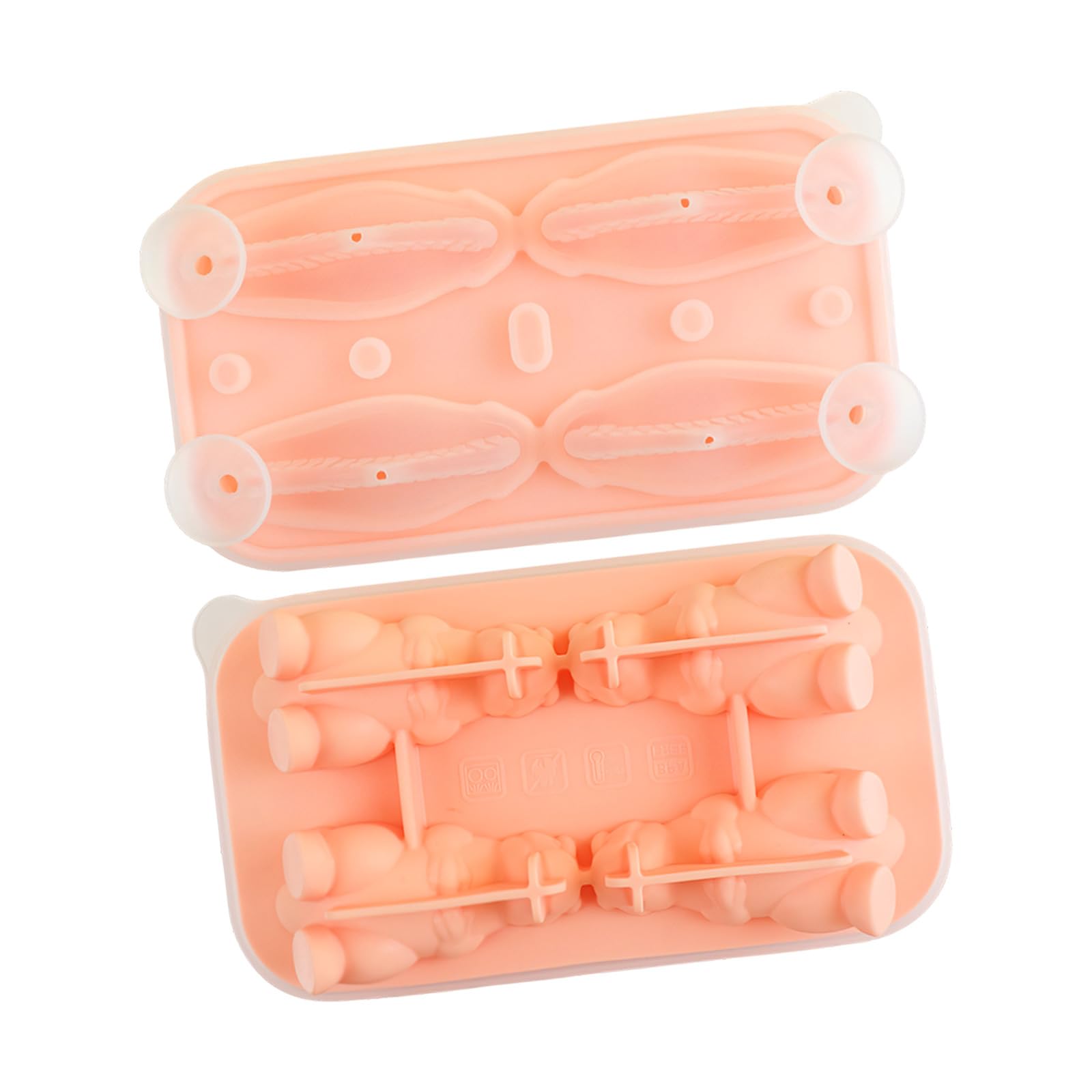 Buxuaaaa Creative Dinosaurs Shape Ice Cubes Maker Fun Freezing Cubes Maker for Cocktails and Childrens Themed Event Candy Molds