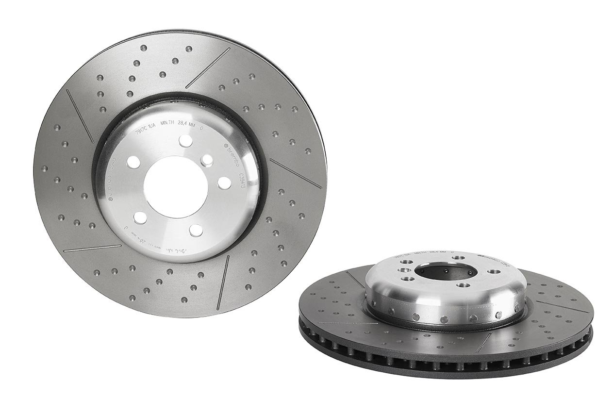 BREMBO 09.C394.13 Brake Disc Rotors