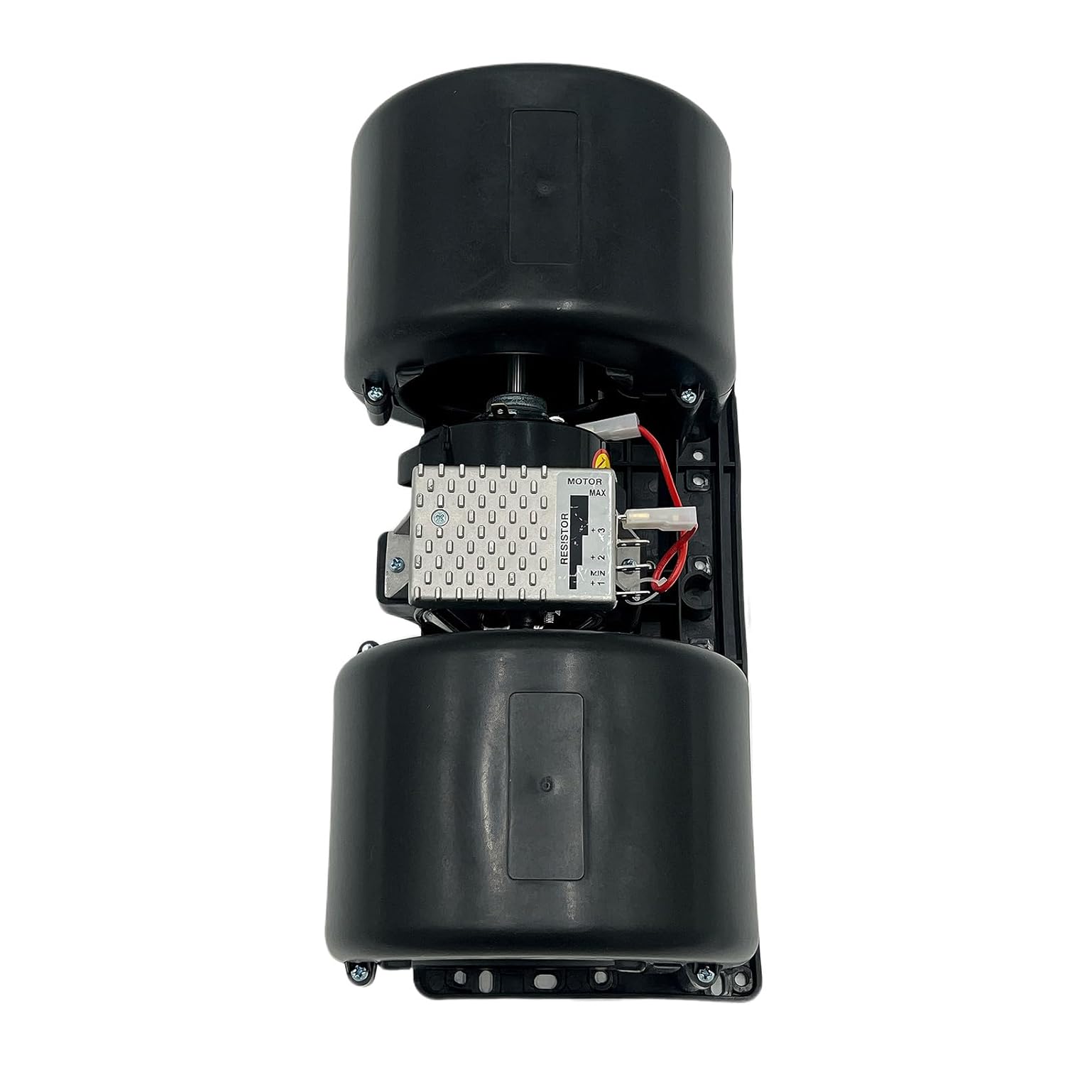12V Dual Wheel Blower Motor Assembly, HVAC Heater A/C Centrifugal Blower Replacement for OE# 017-A39-22 30006704, for Heavy Duty Truck, Bus, RV & Equipment HVAC Applications
