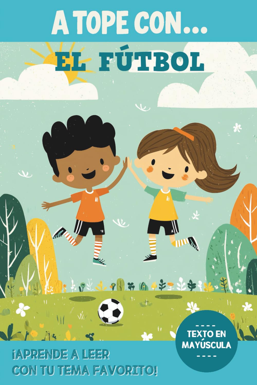 EL FÚTBOL: Libro infantil para primeros lectores | Historias emocionantes de fútbol | Ideal para niños y niñas que aman el deporte y la aventura (A TOPE CON...)