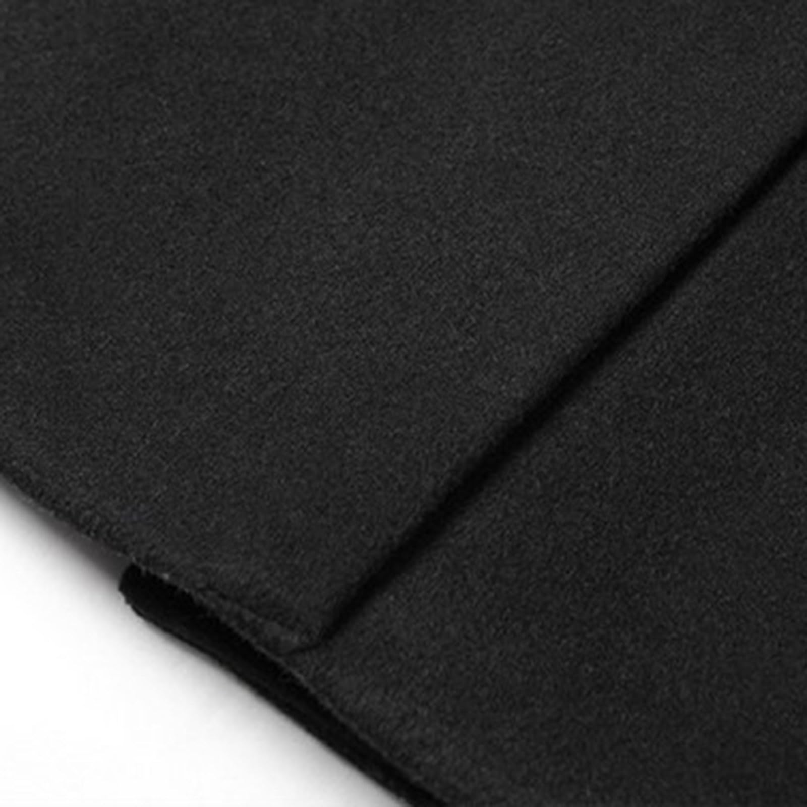 Trench Uomo Lungo - Impermeabile da Uomo in Lana con Taglio Slim Elegante Giacca Top Coat Monopetto per Lavoro