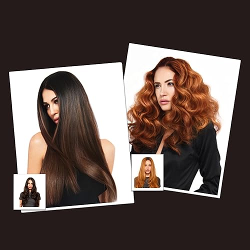 Miniatura 6 de Rusk Engineering W8less - Hierro profesional Str8 de cerámica y turmalina, 1 pulgada, ligero, infundido con piedras preciosas de turmalina,