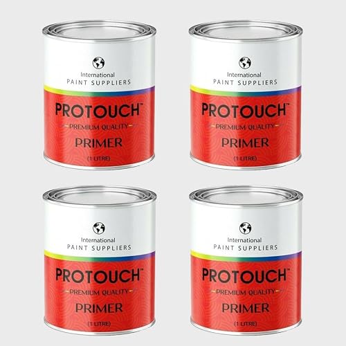 Protouch Grey 4X 1K Cellulose Primer High Build Primer Filler 1 Litre Ready To Spray Rfu