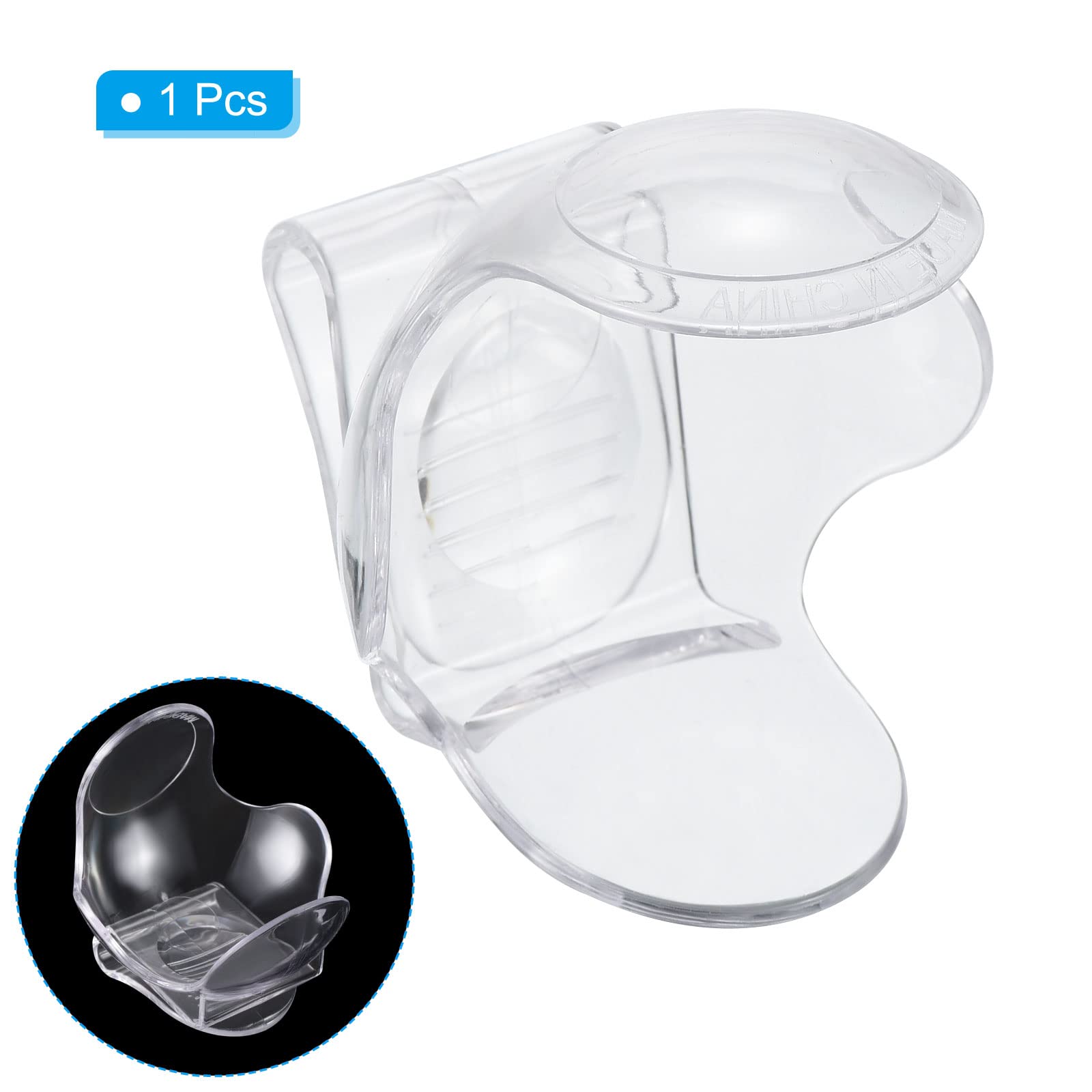 PATIKIL Tennis Palla Supporto Vita Clip, Tennis Palla Clip ABS Cintura Clip Supporto Sport Attrezzatura per Tennis Allenamento, Trasparente