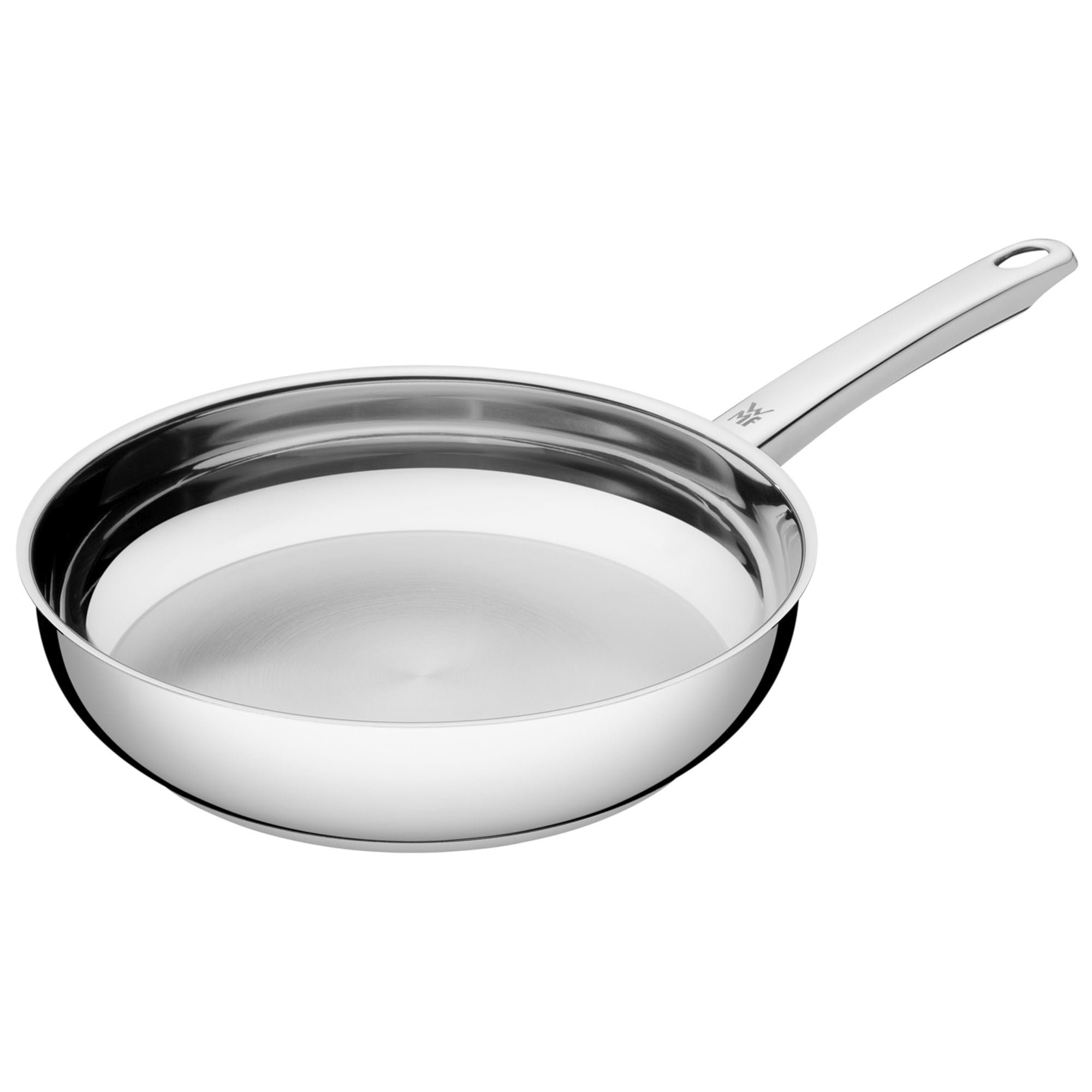 WMF Favorit - Set 2 Sartenes 24 + 28 cm Acero Inoxidable Cromargan 18/10 Sin Recubrimiento Apto para Todo Tipo de Cocinas