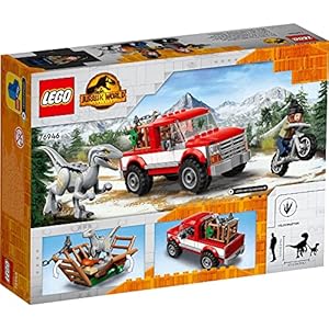 Amazon.co.jp - レゴ® ジュラシックワールド ヴェロキラプトルをおびき出せ：ブルーとベータ 76946